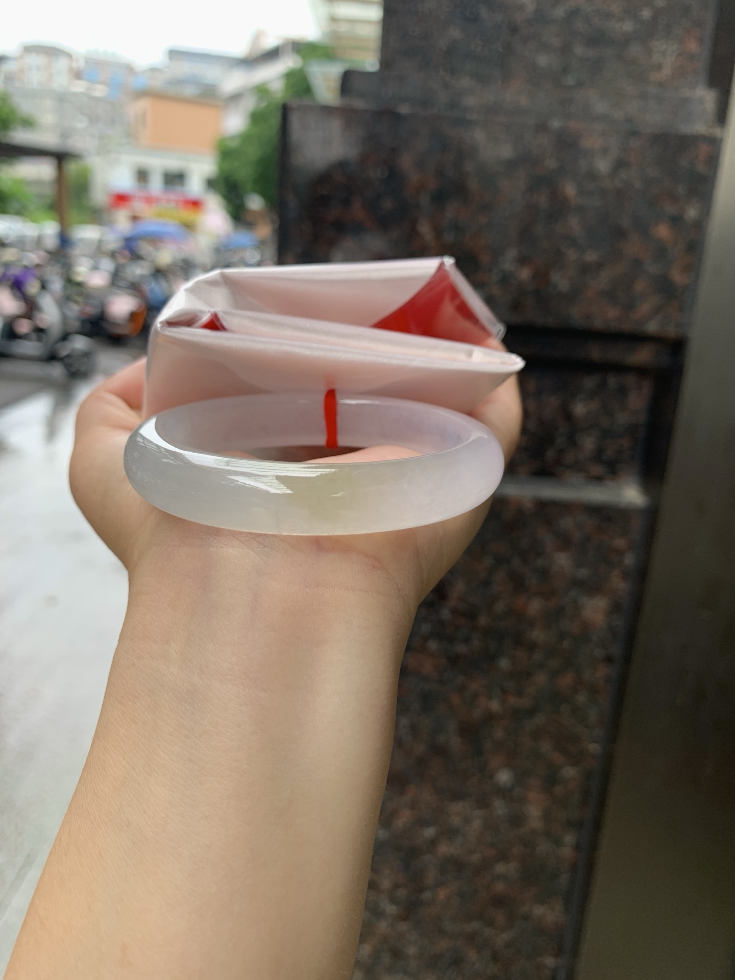 冰粉黄翡贵妃,棉纹+棉线,0906-SJ-137