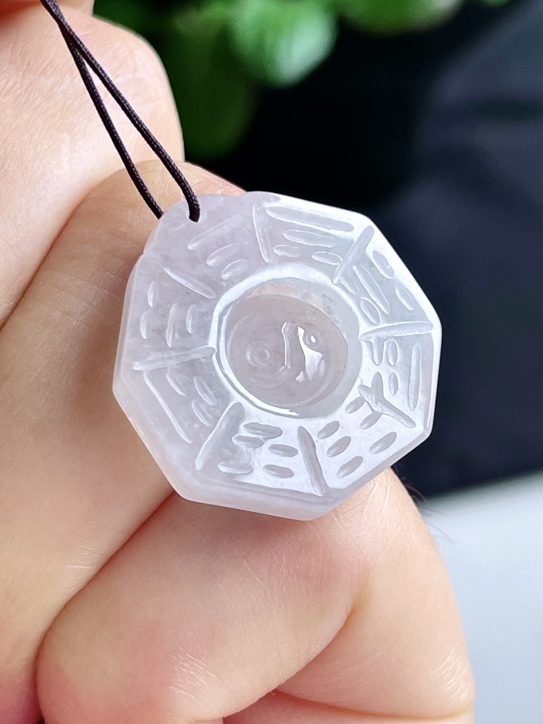 白冰八卦吊坠,性比高