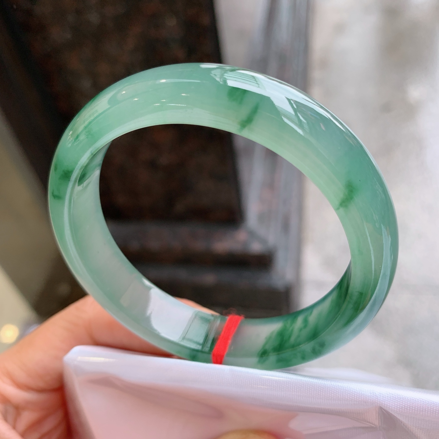 正圈冰飘花，无裂，冰润