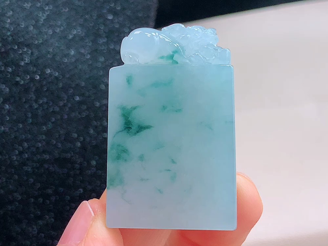 ️ 招财貔貅印章，尺寸37.5-23.1-12.2mm，包A附证书
