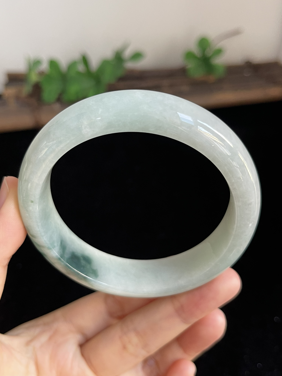 正圈59圈口，翡翠手镯