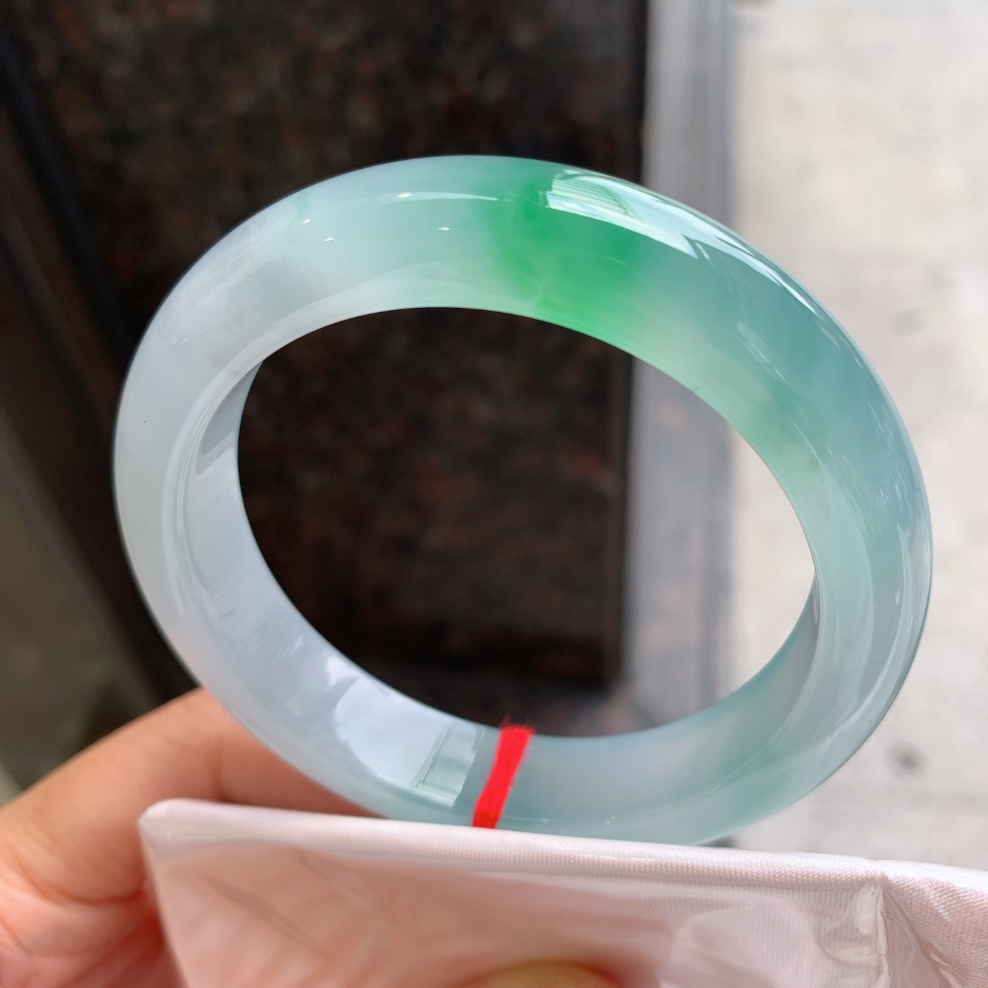 正圈冰飘绿 微棉 版型好