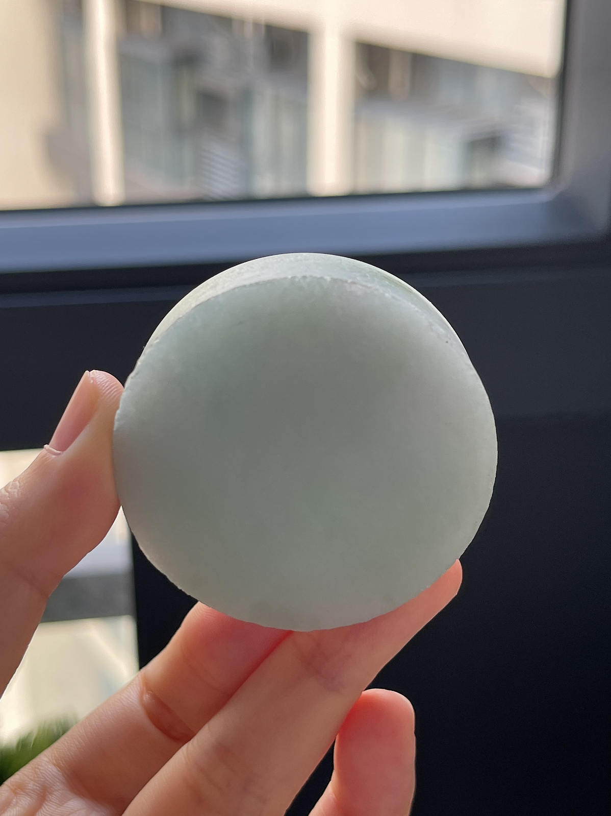 翡翠细糯化镯心