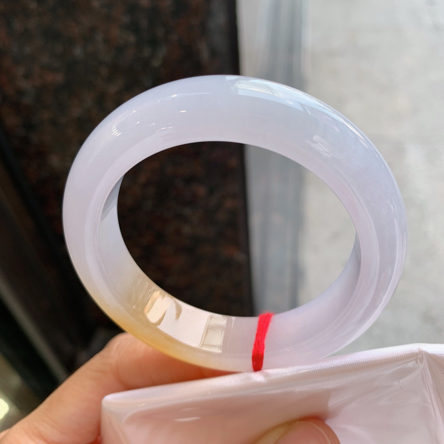 正圈冰黄翡 无裂 色好