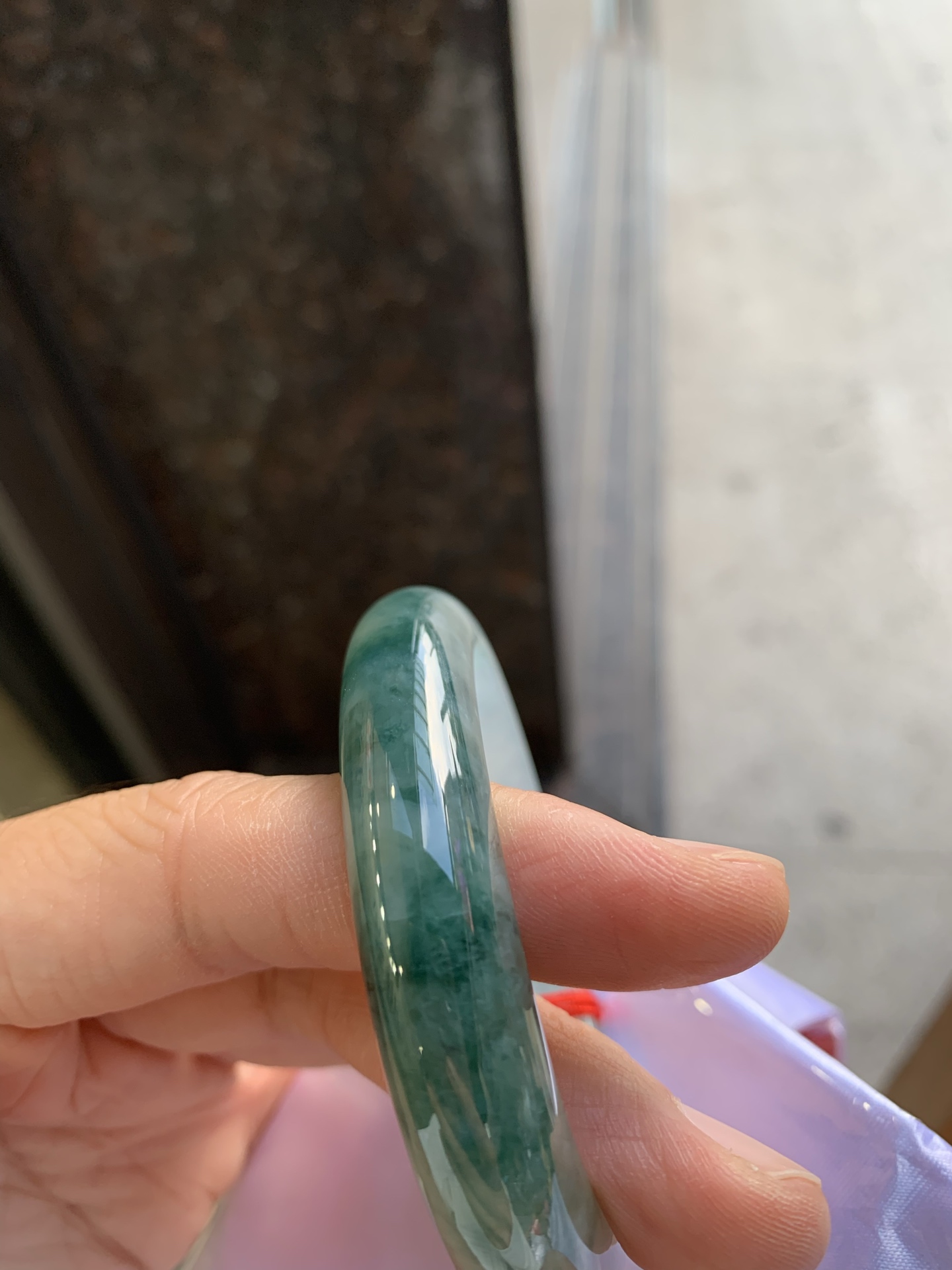 贵妃冰飘花，微细纹，冰润