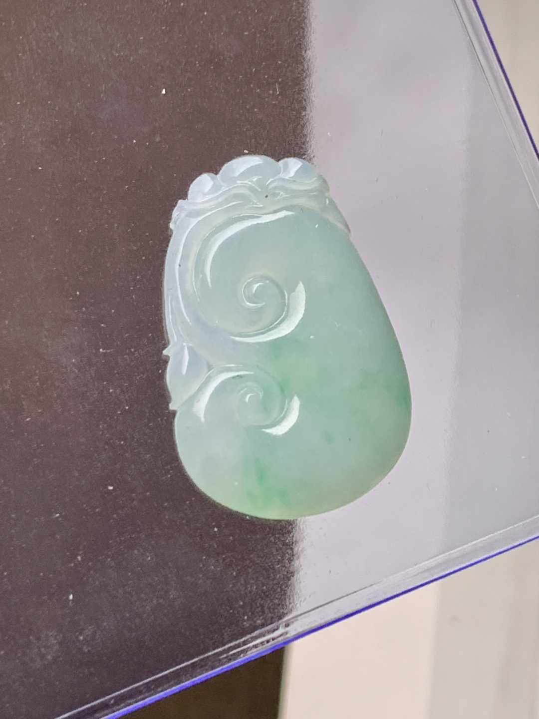 飘花如意，色泽浓艳 0907尺寸29.5*19.2*3.7