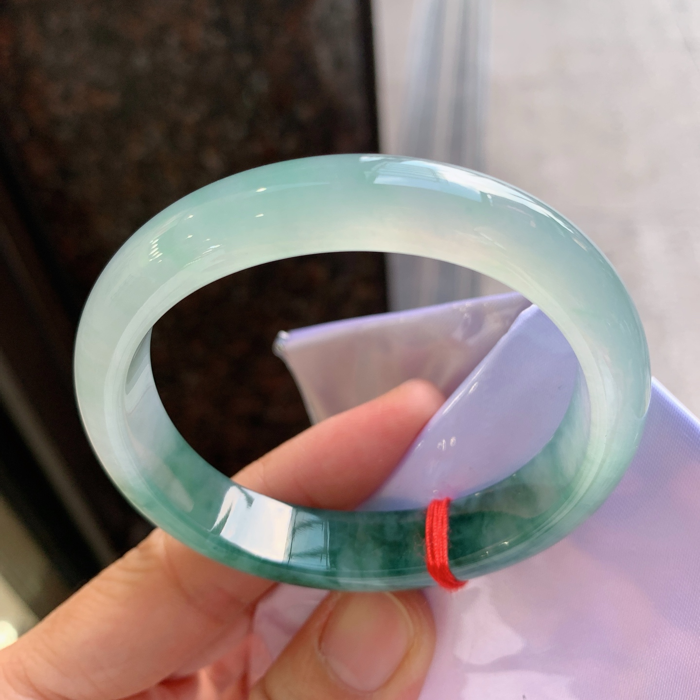 贵妃冰飘花，微细纹，冰润