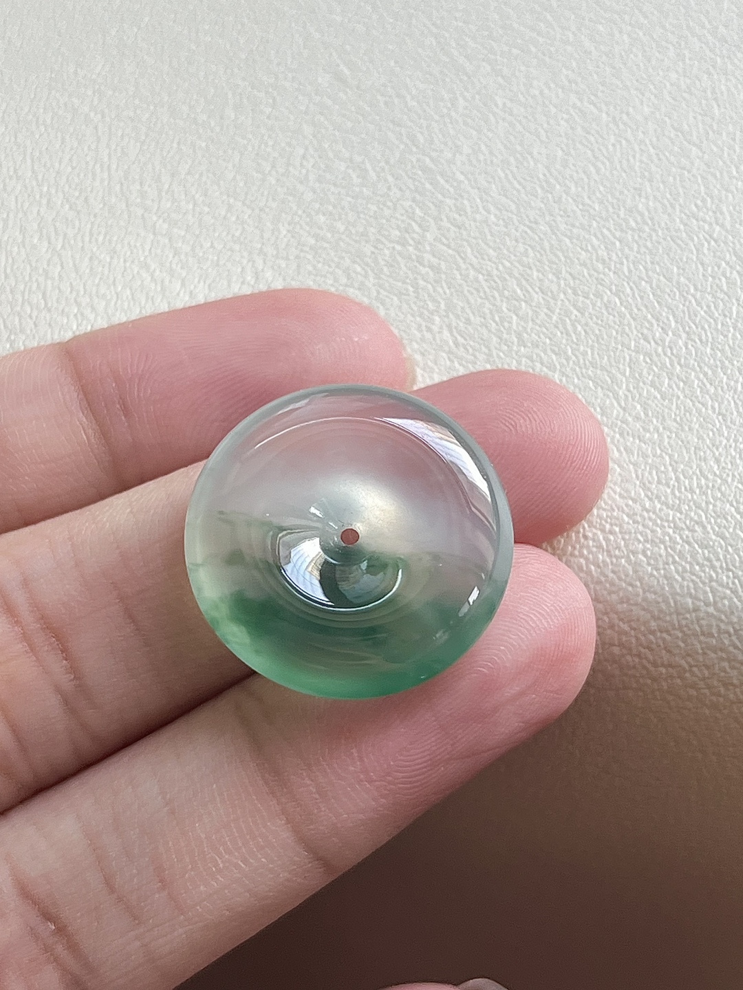 ️【平安扣】飘花灵动，种老细腻形体佳尺寸：21.2*5.5,a6597