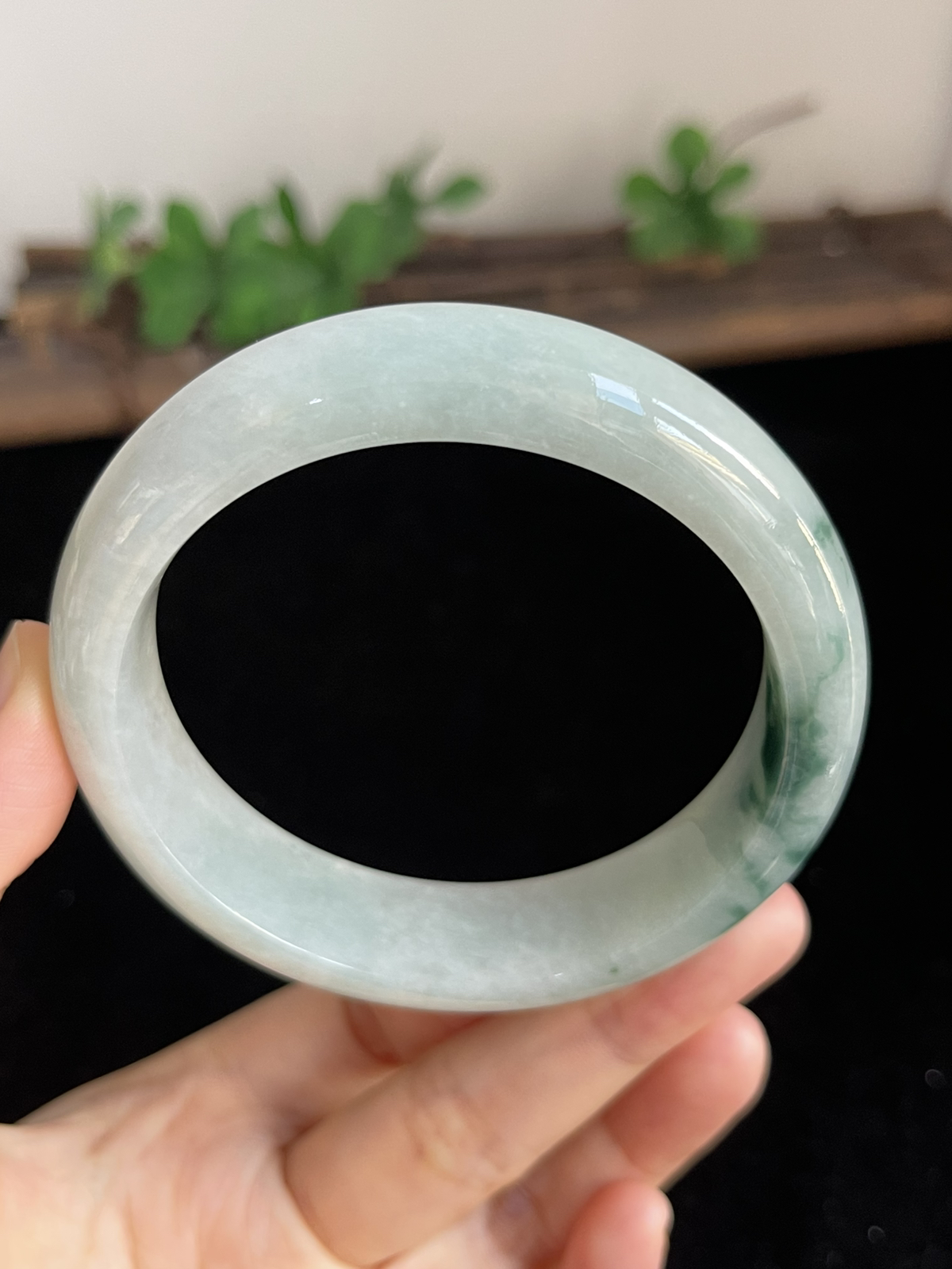 正圈59圈口，翡翠手镯