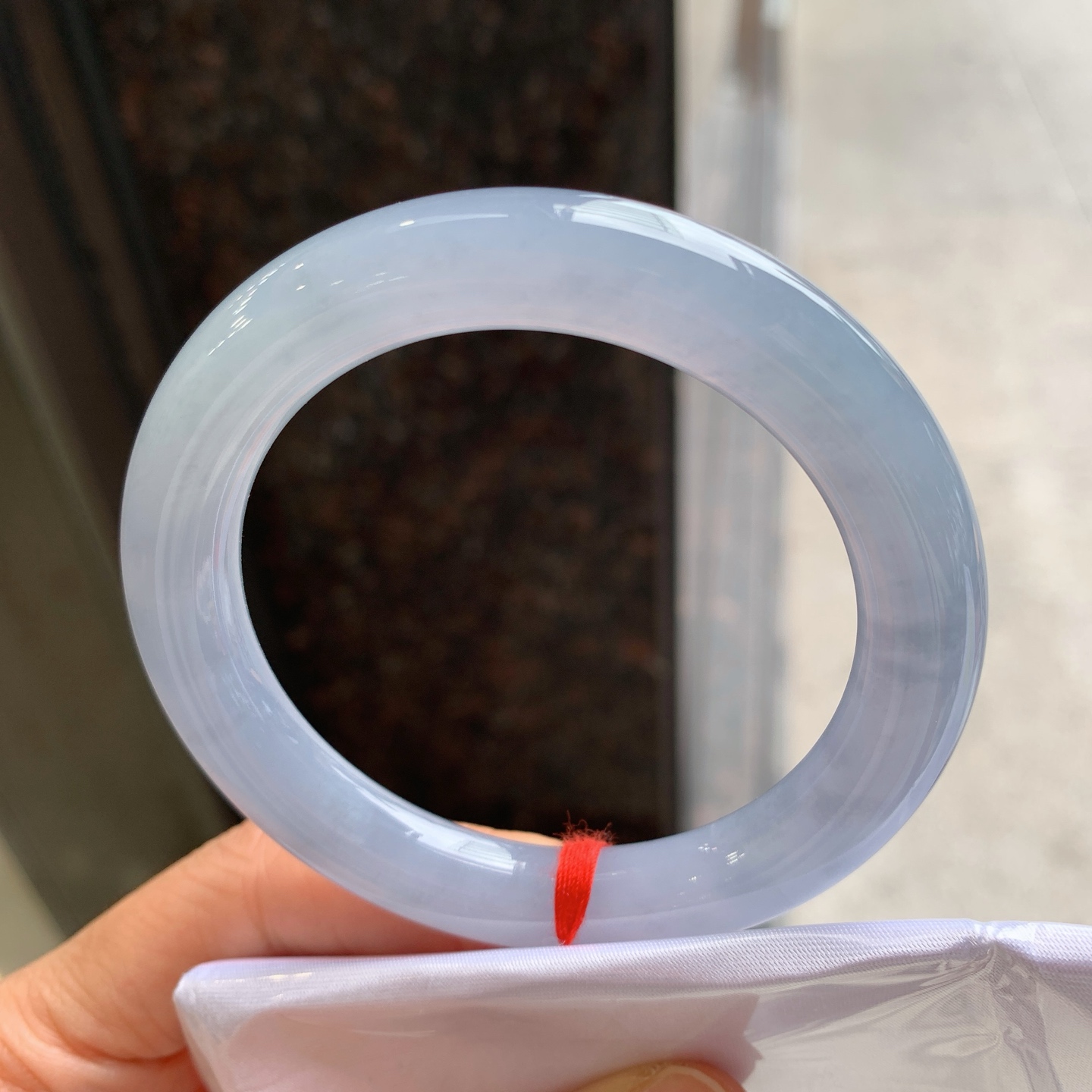 圆条蓝紫，无裂，细腻
