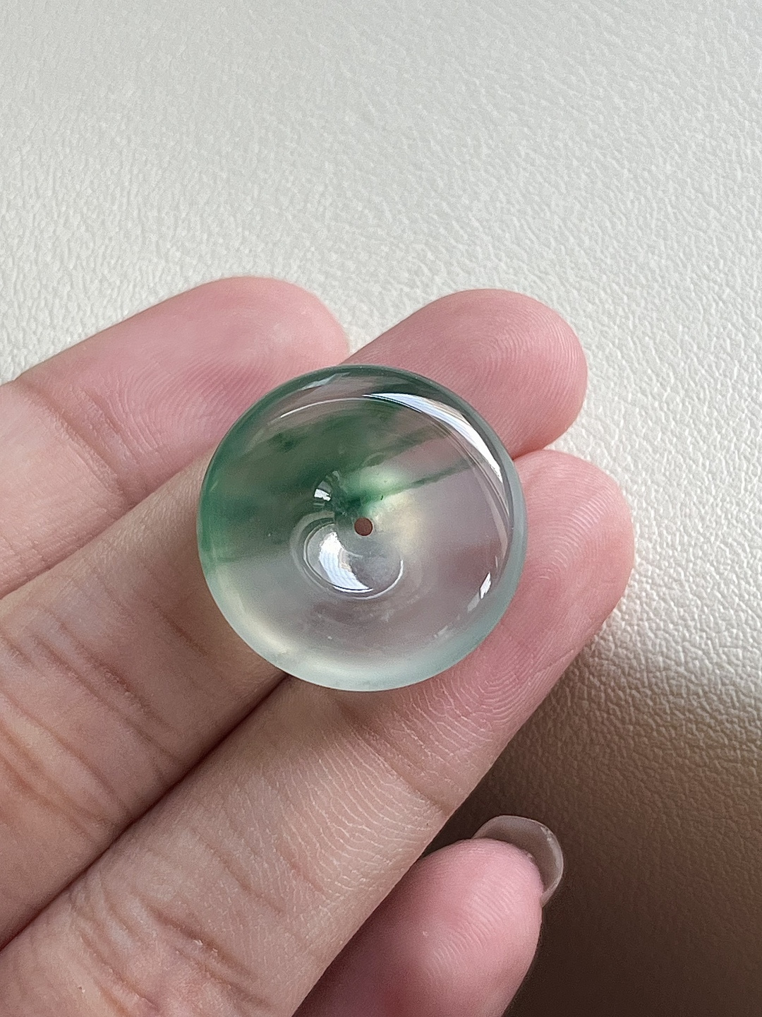 ️【平安扣】飘花灵动，种老细腻形体佳尺寸：21.2*5.5,a6597