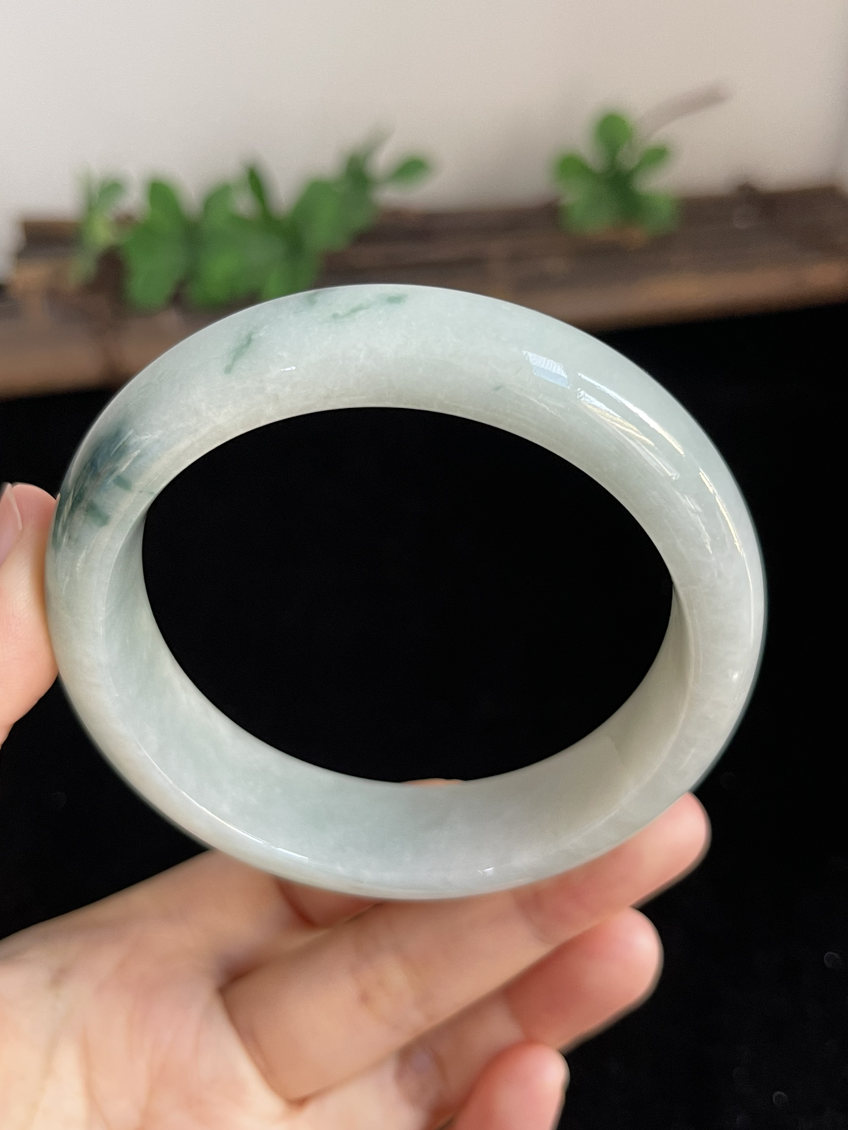 正圈59圈口，翡翠手镯