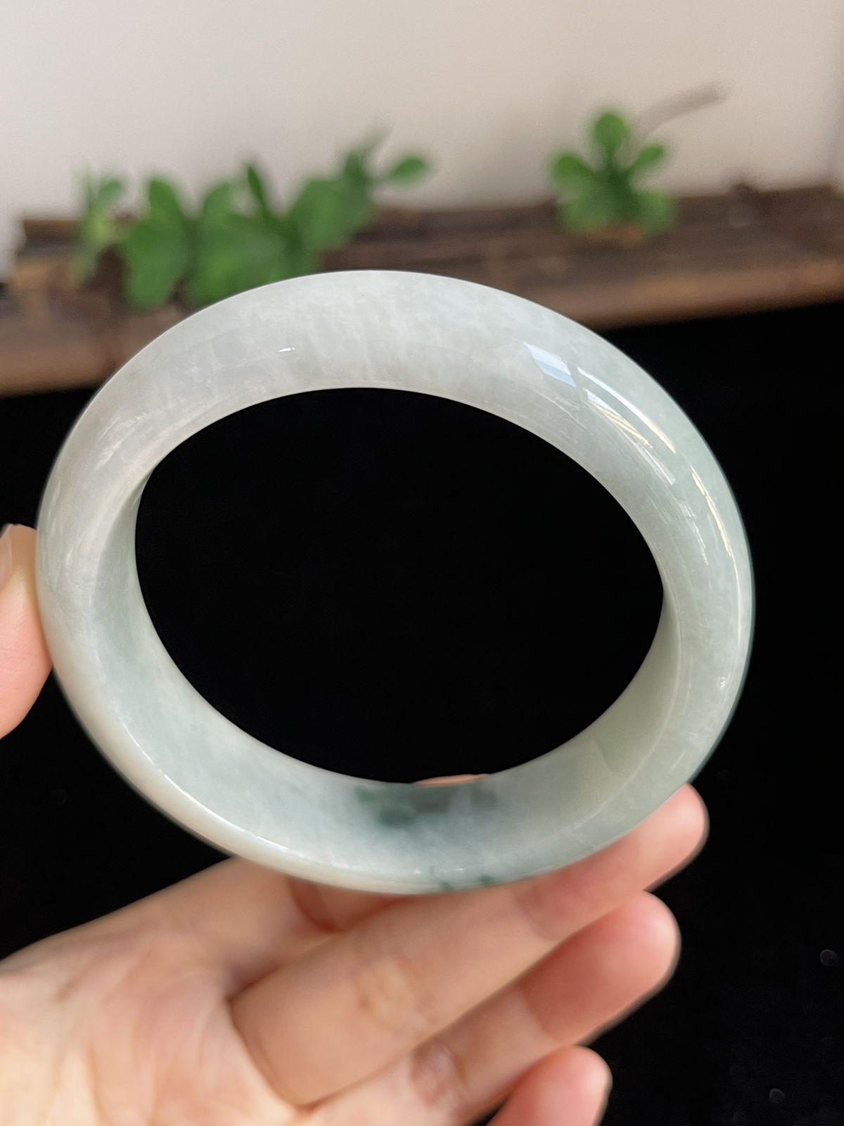 正圈59圈口，翡翠手镯