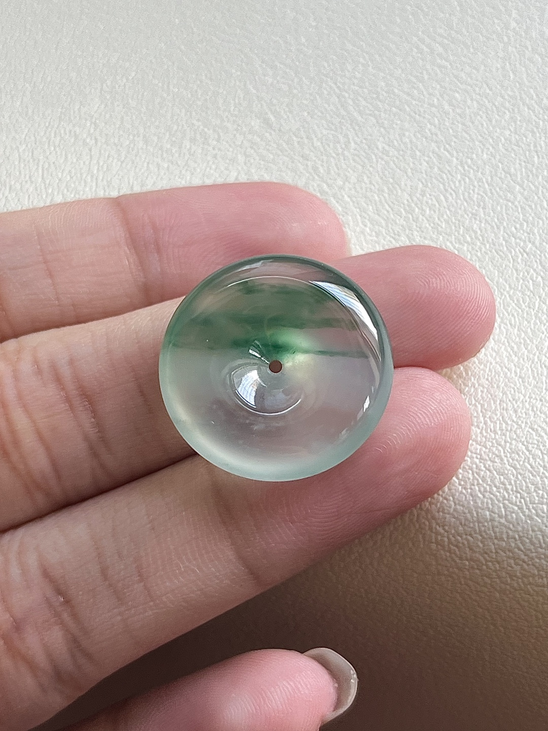 ️【平安扣】飘花灵动，种老细腻形体佳尺寸：21.2*5.5,a6597