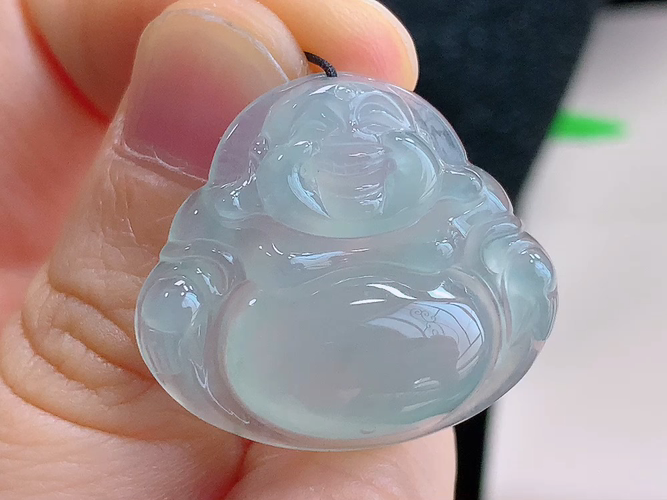 ️ 笑佛，无裂，尺寸27.0-23.7-6.0mm，包A附证书