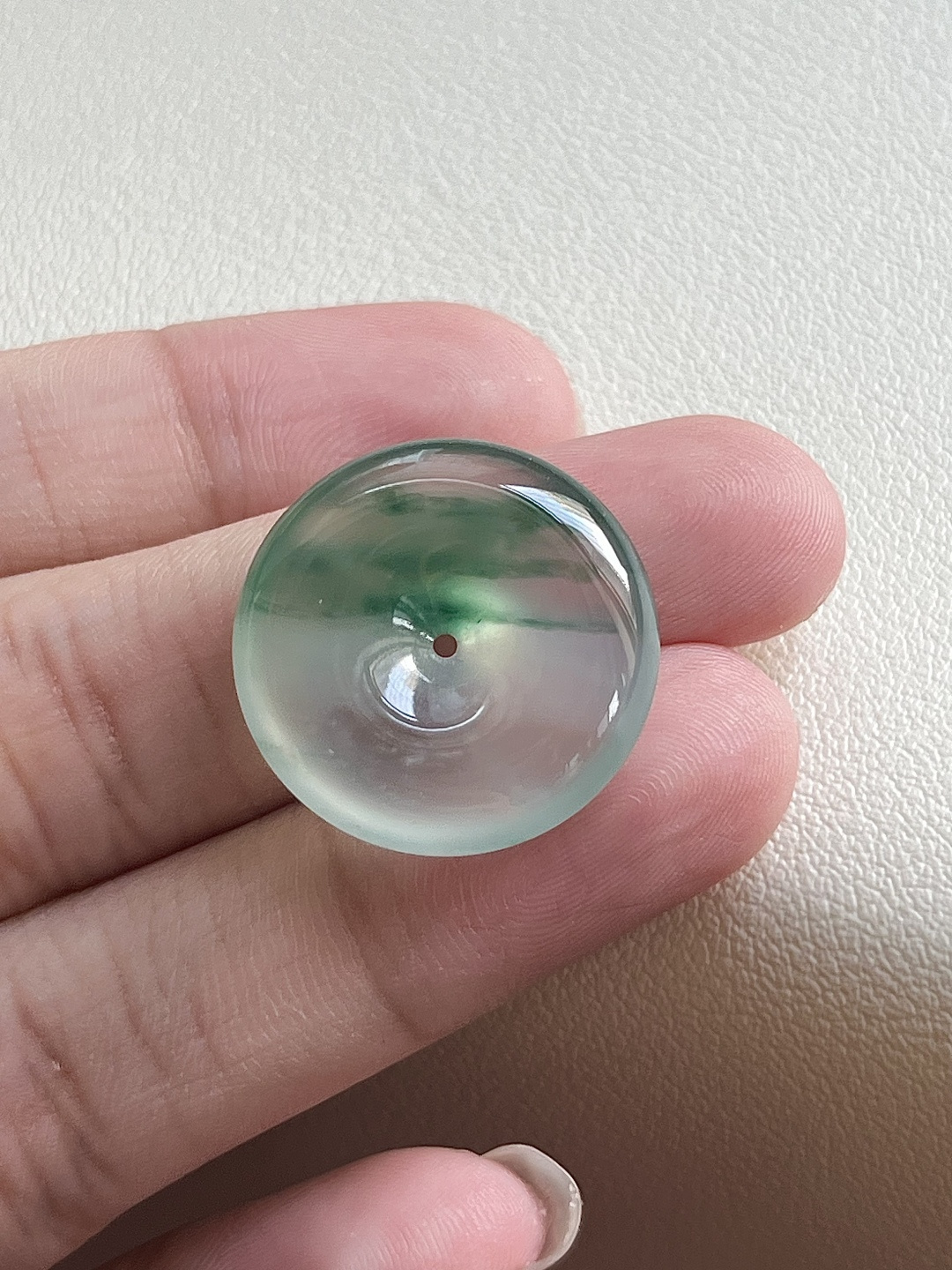 ️【平安扣】飘花灵动，种老细腻形体佳尺寸：21.2*5.5,a6597