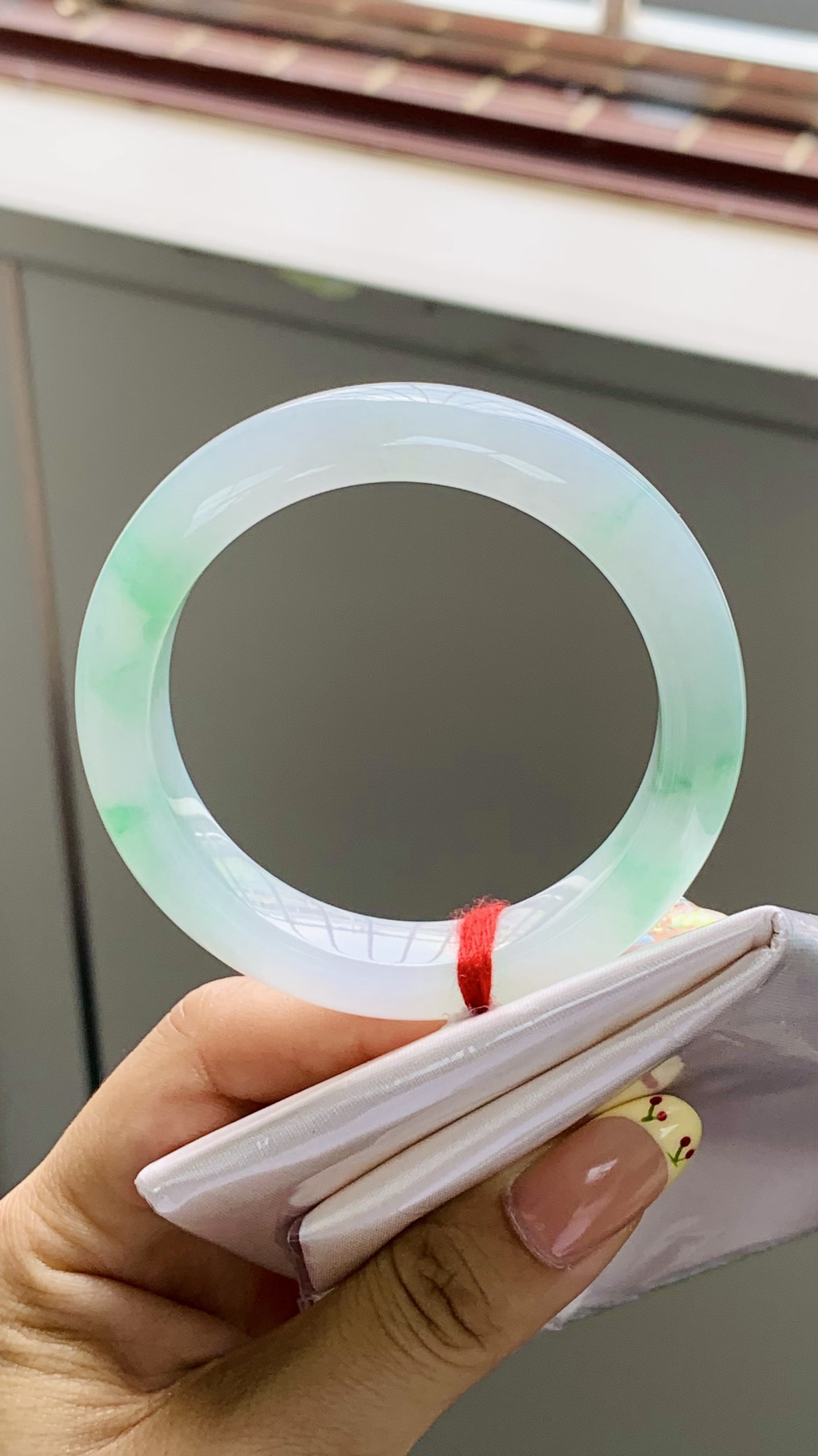 冰飘花正圈成品 X917-7 尺寸：52-12-8.5