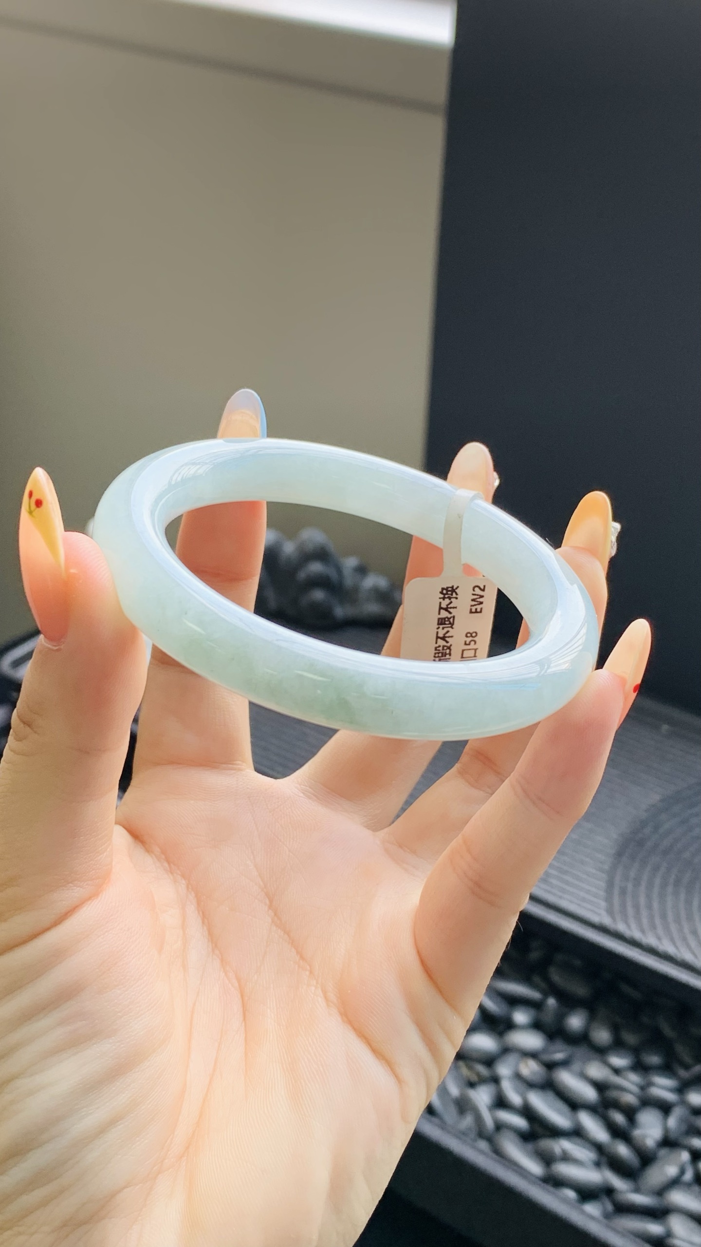 晴底圆条成品,HYY-6138,尺寸：55-10-9.5