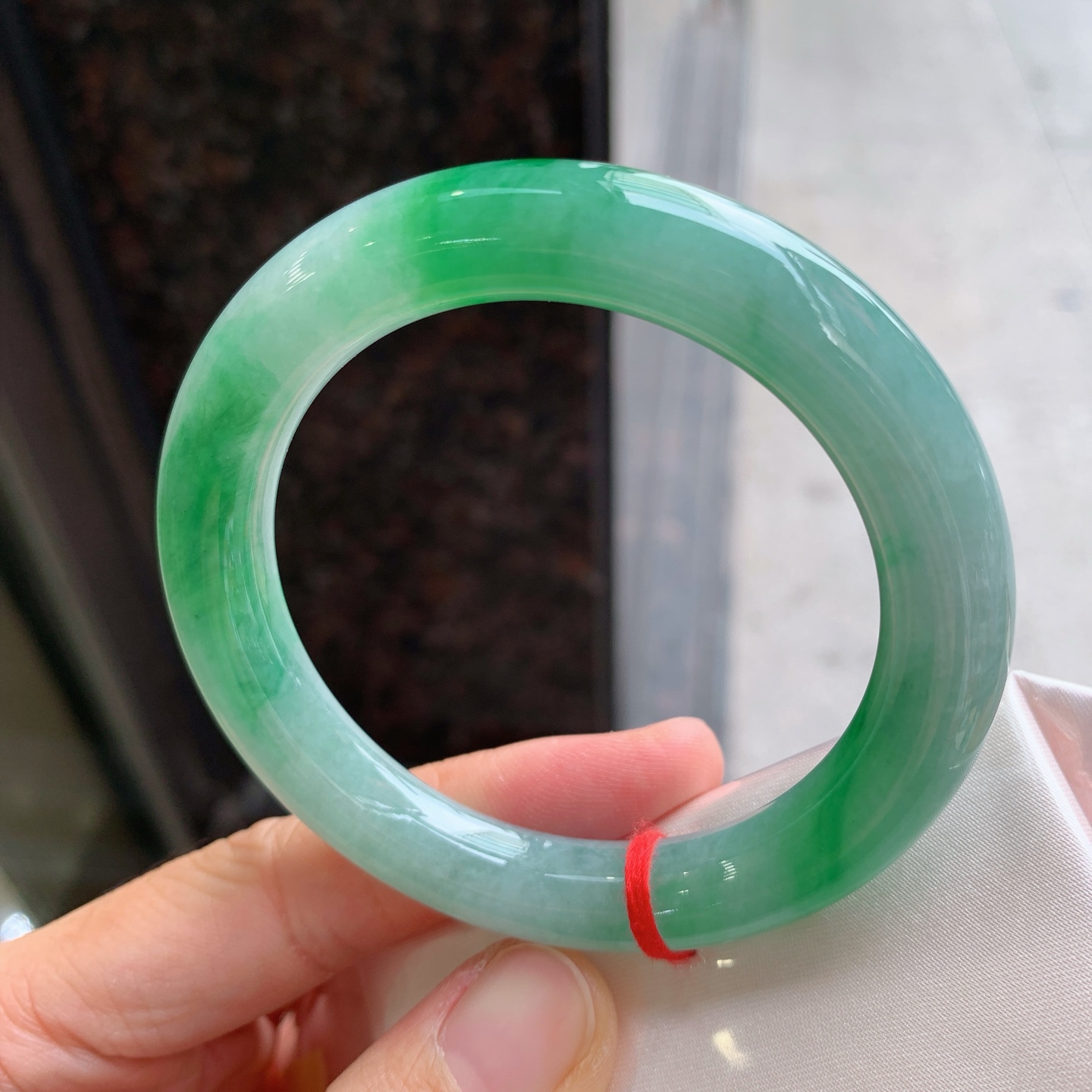 圆条飘绿 无裂 色辣