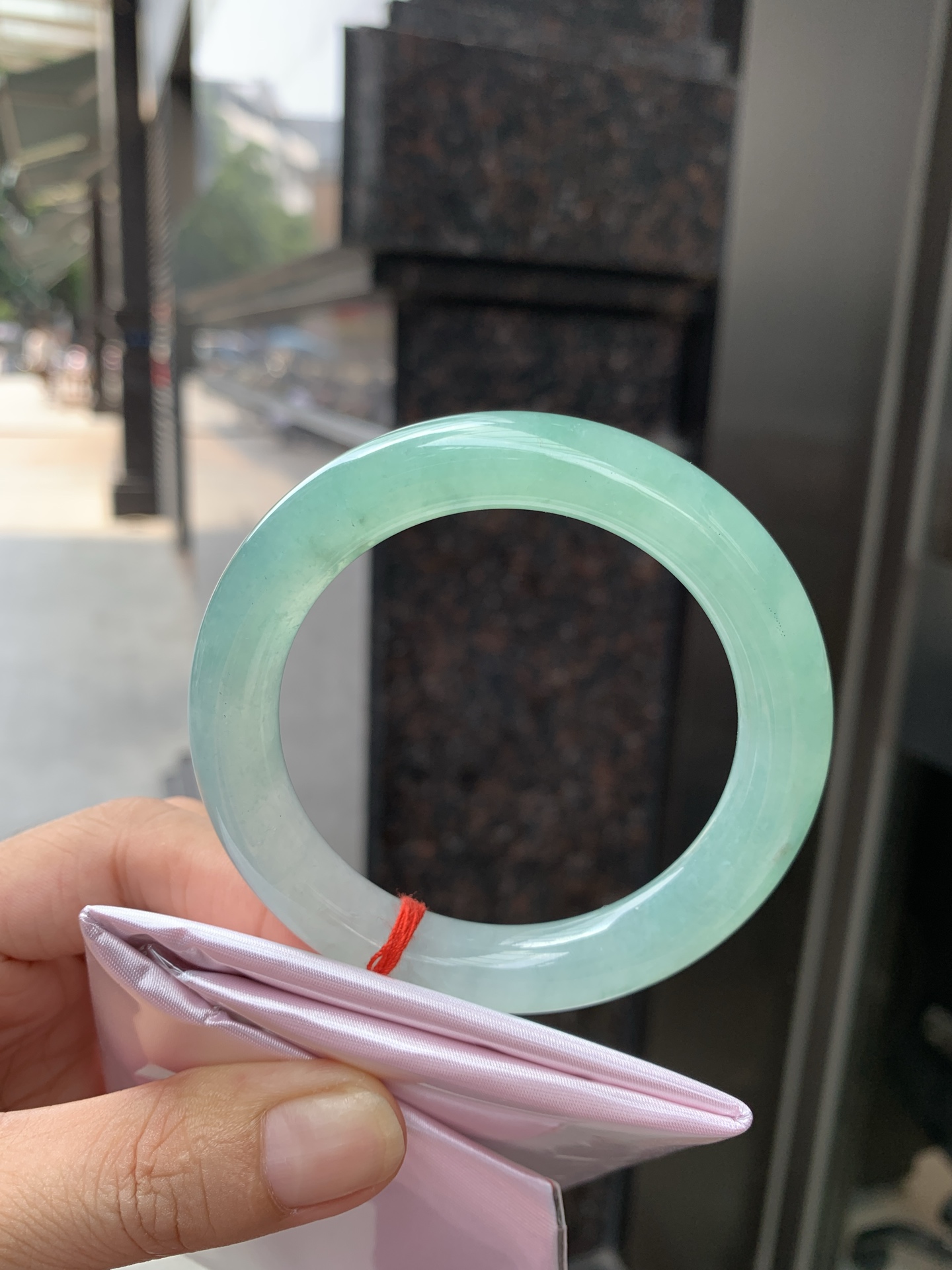 冰果绿圆条 0908-N1536 打灯棉线