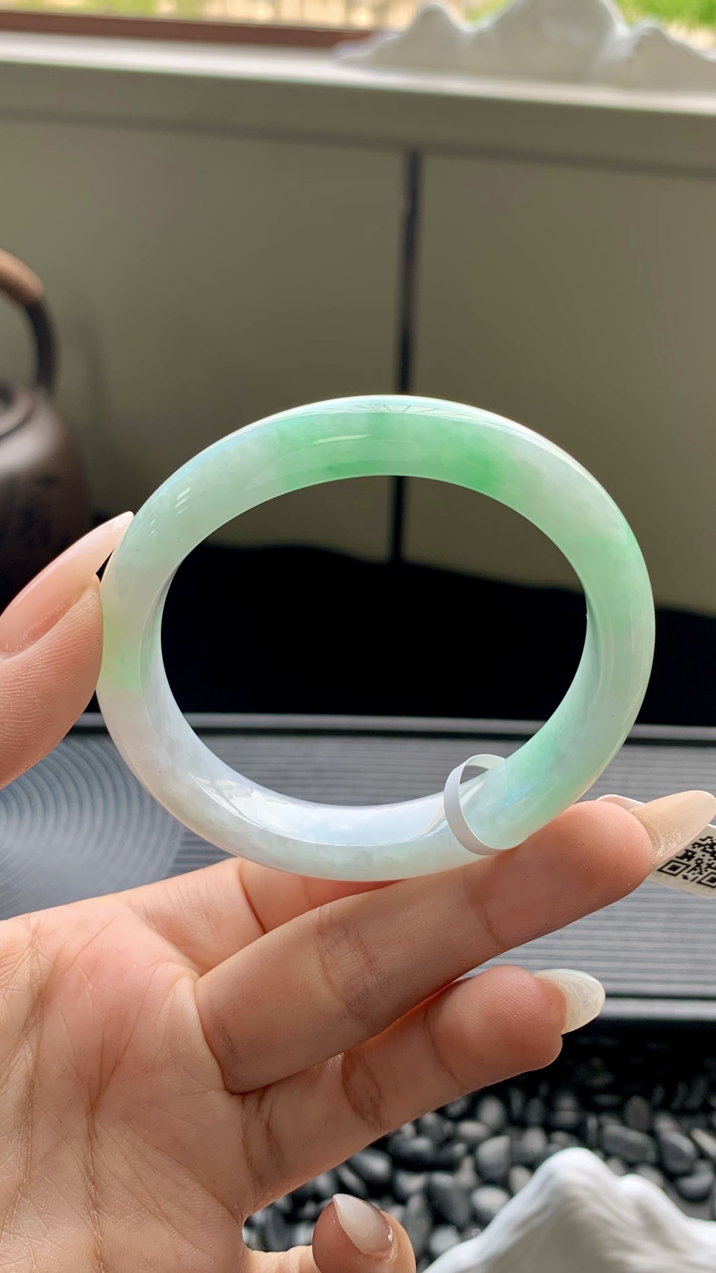 飘绿贵妃成品 HYC-1202 尺寸：53-49-11-7.5