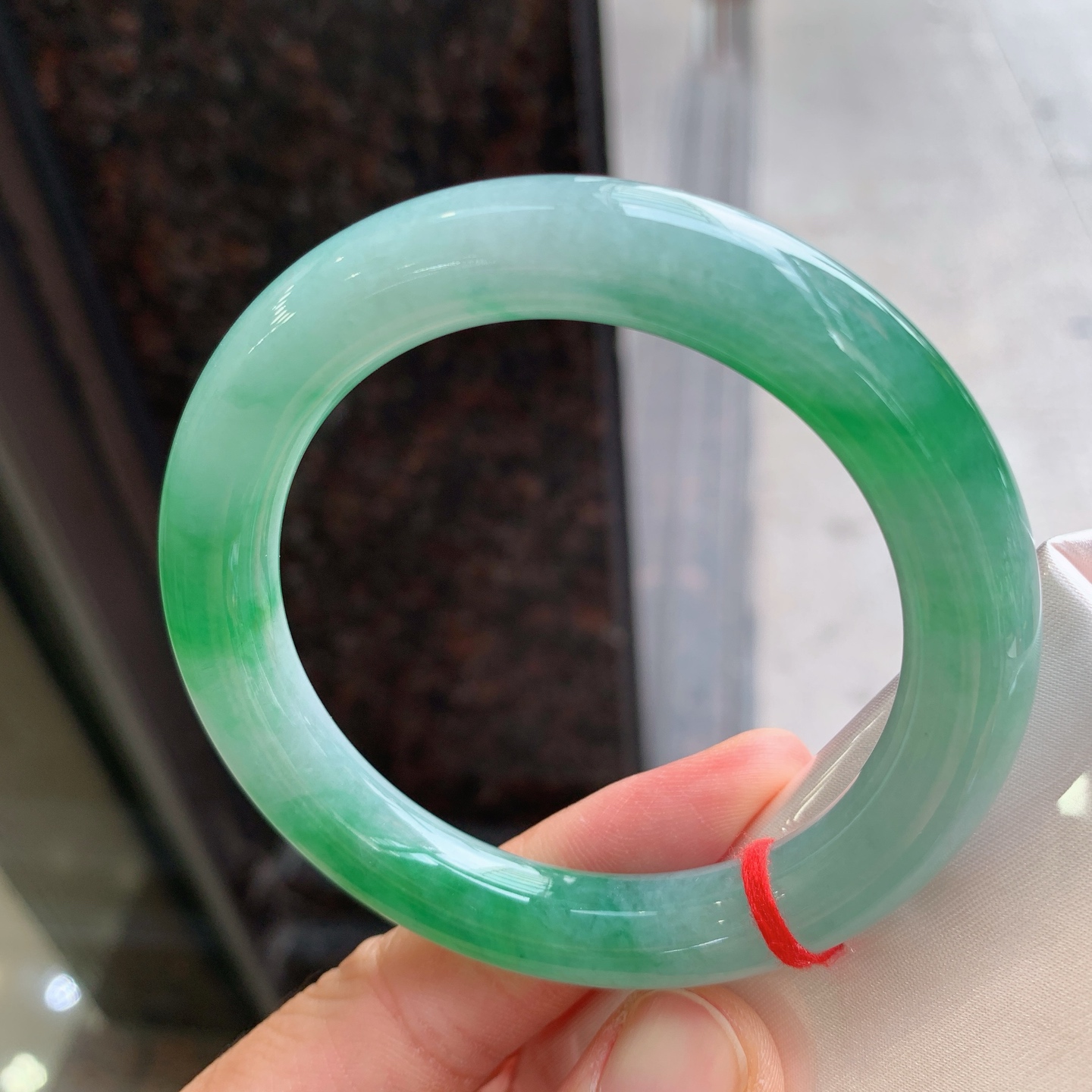 圆条飘绿 无裂 色辣
