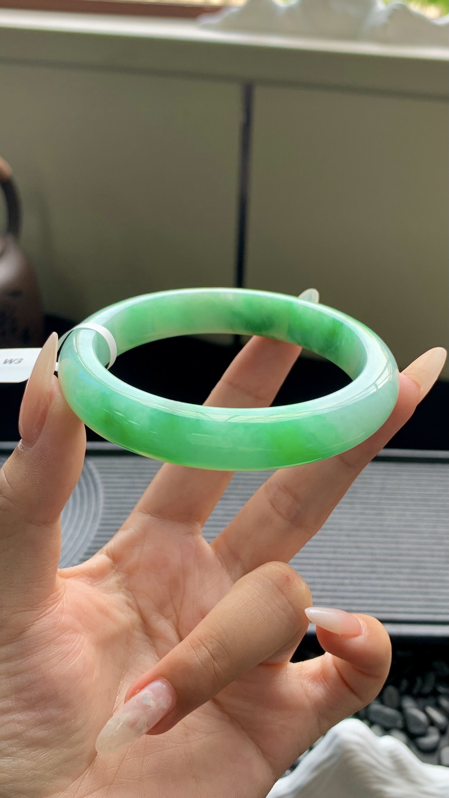 飘绿正圈成品 HYC-1205 尺寸：57-12-8.5