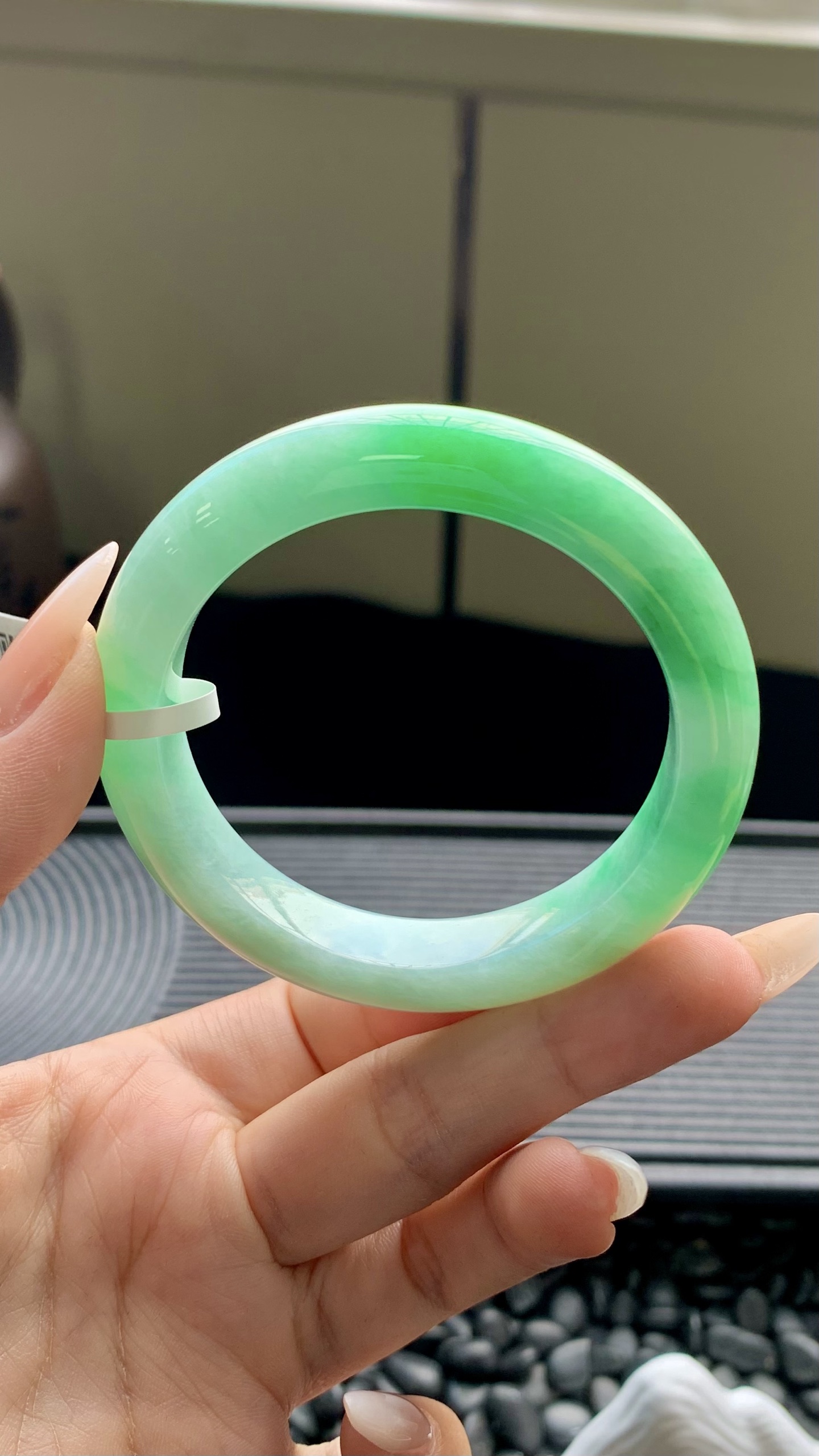 飘绿正圈成品 HYC-1203 尺寸：52-12-9