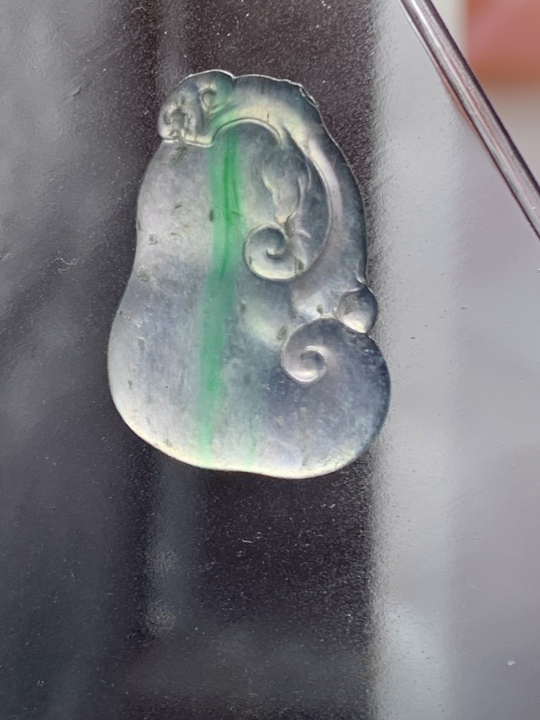 ️飘绿如意，水润种老0908尺寸25.6*18.2*2.7