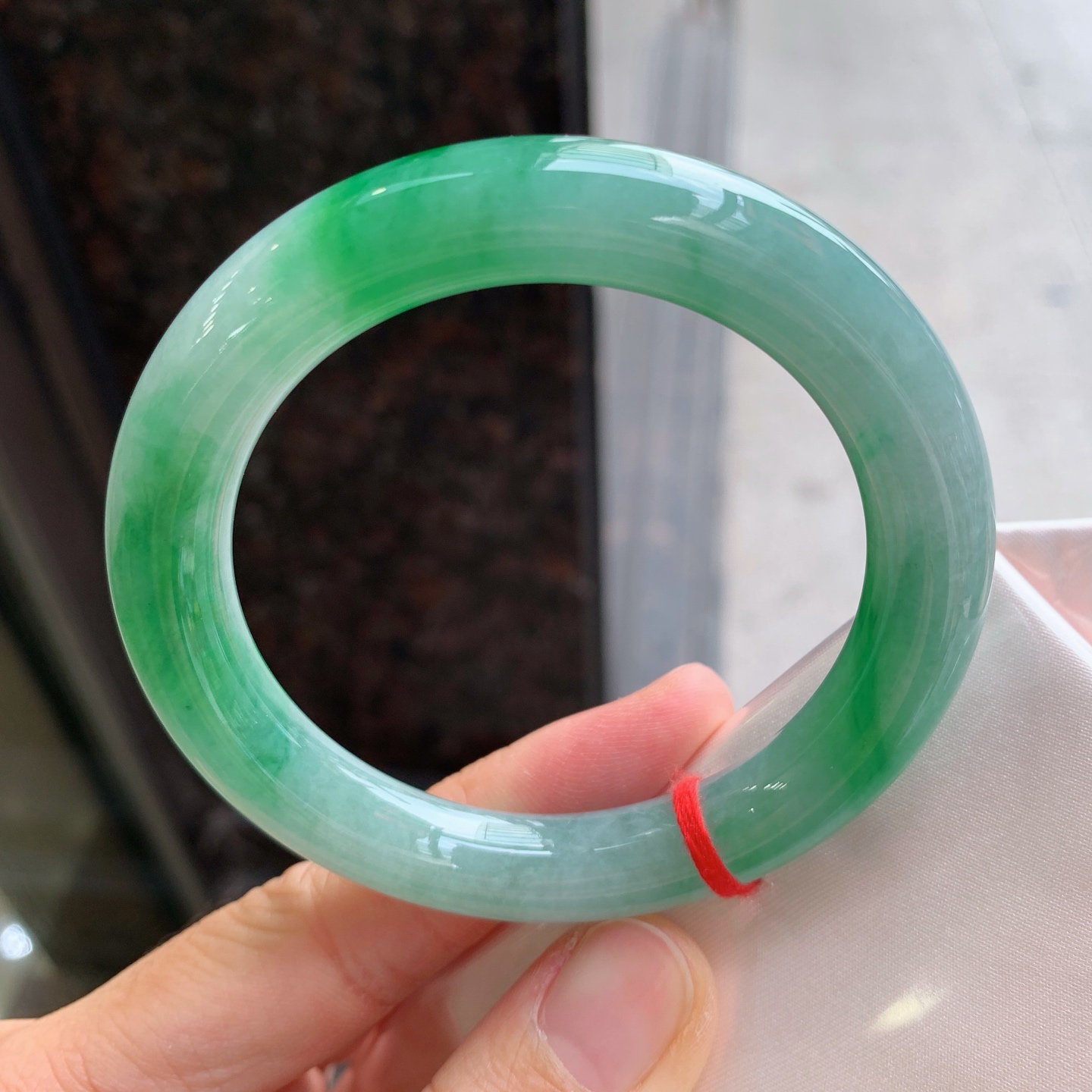 圆条飘绿 无裂 色辣