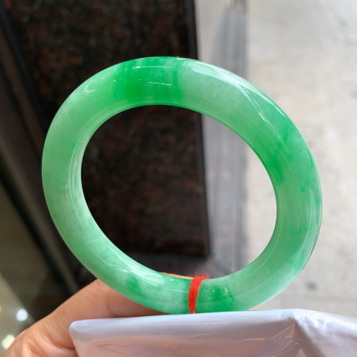 圆条飘绿 无裂 色辣
