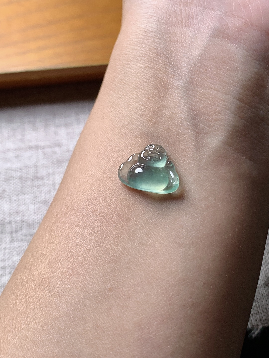 晴水坐佛，水润种老 0908
