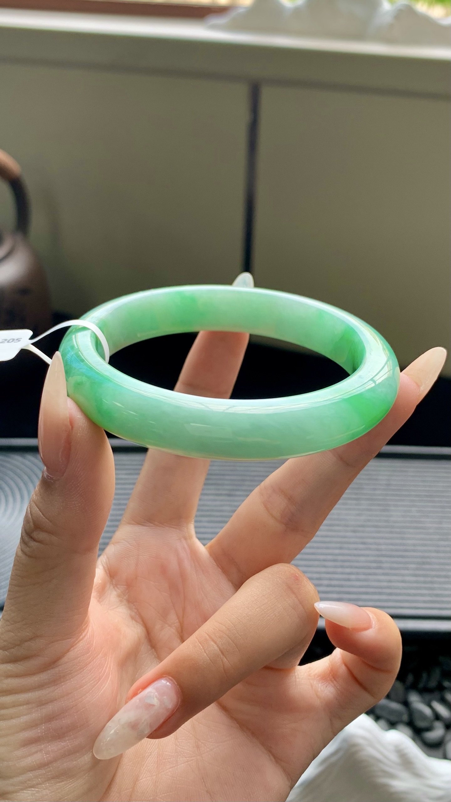 飘绿正圈成品 HYC-1205 尺寸：57-12-8.5