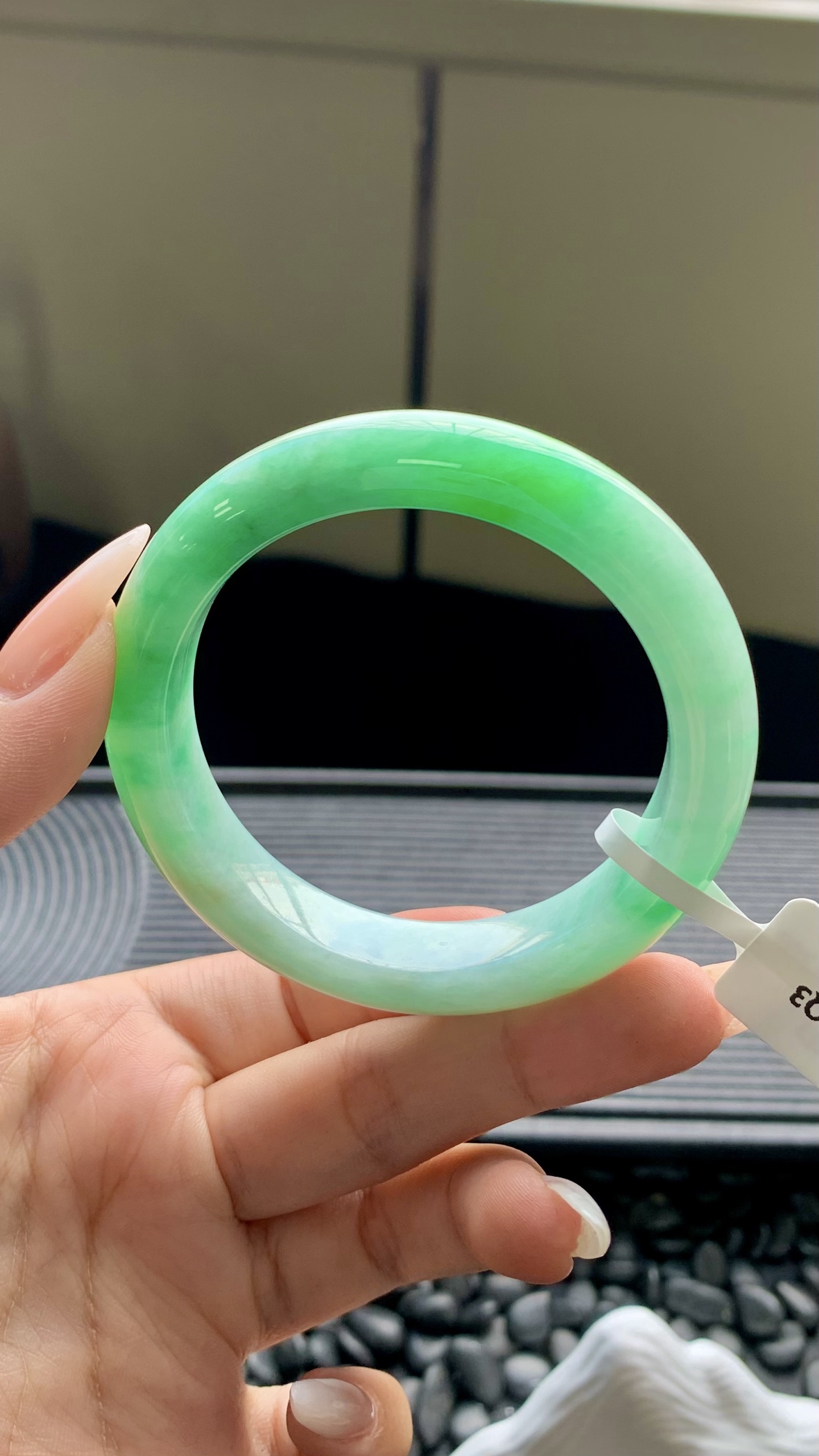 飘绿正圈成品 HYC-1203 尺寸：52-12-9