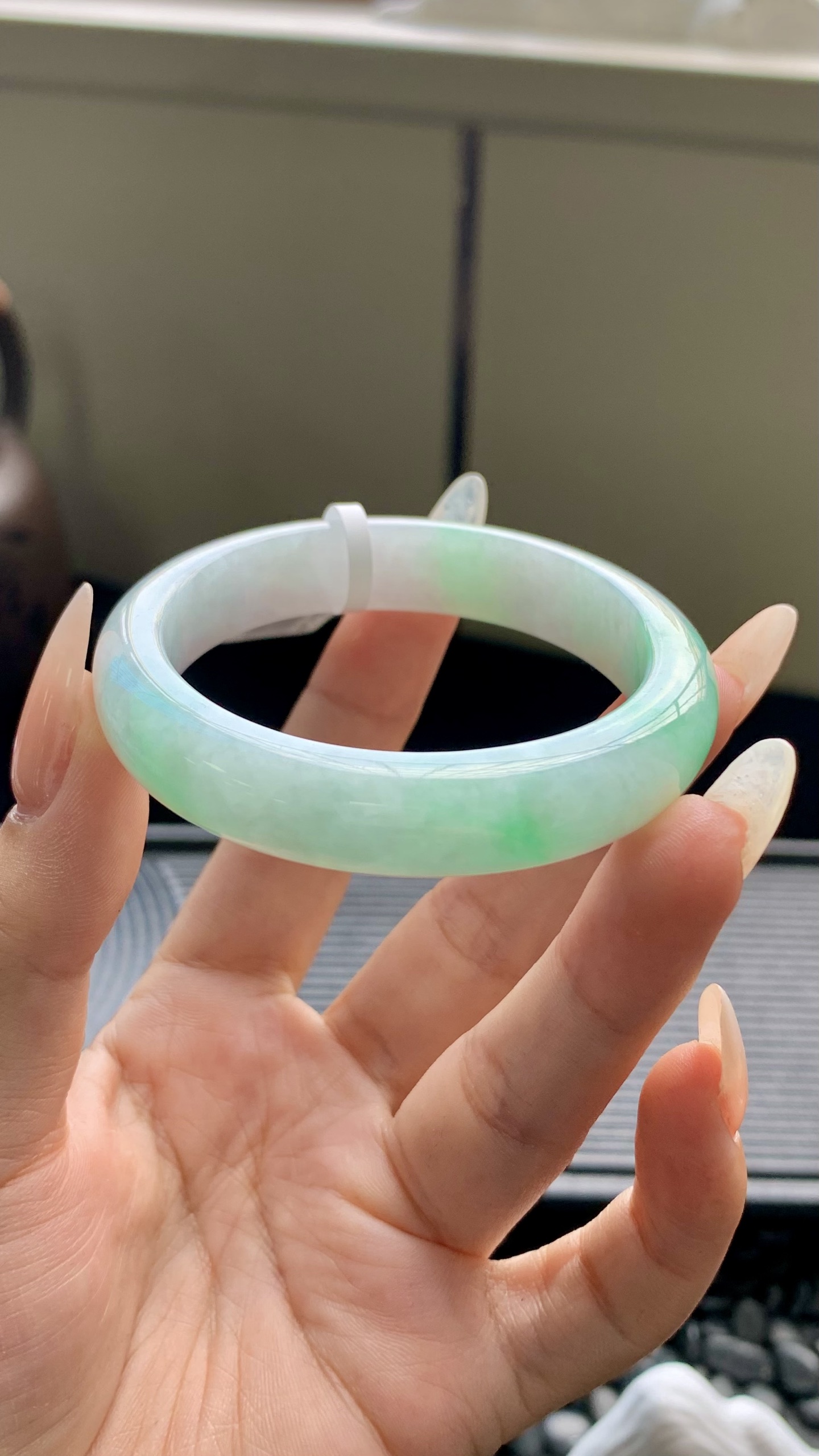 飘绿贵妃成品 HYC-1202 尺寸：53-49-11-7.5