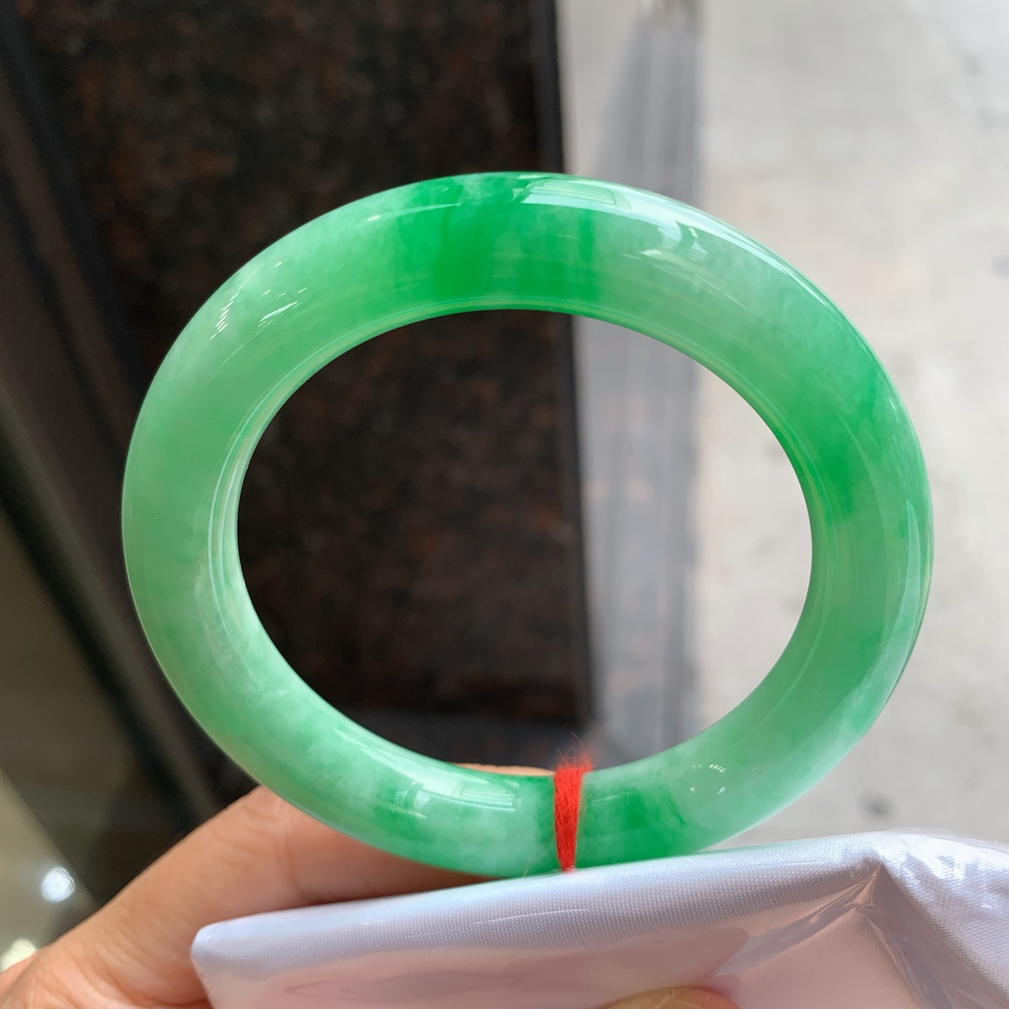 圆条飘绿 无裂 色辣
