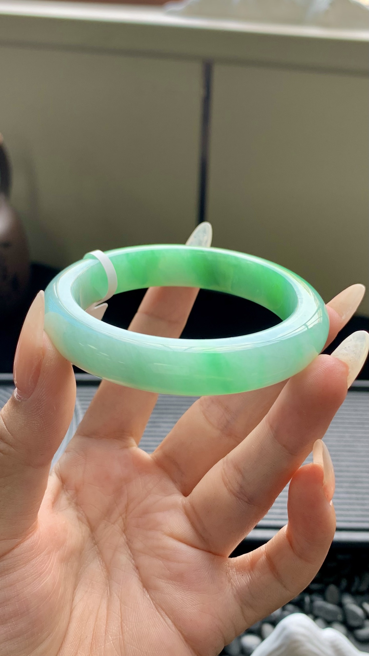 飘绿正圈成品 HYC-1203 尺寸：52-12-9