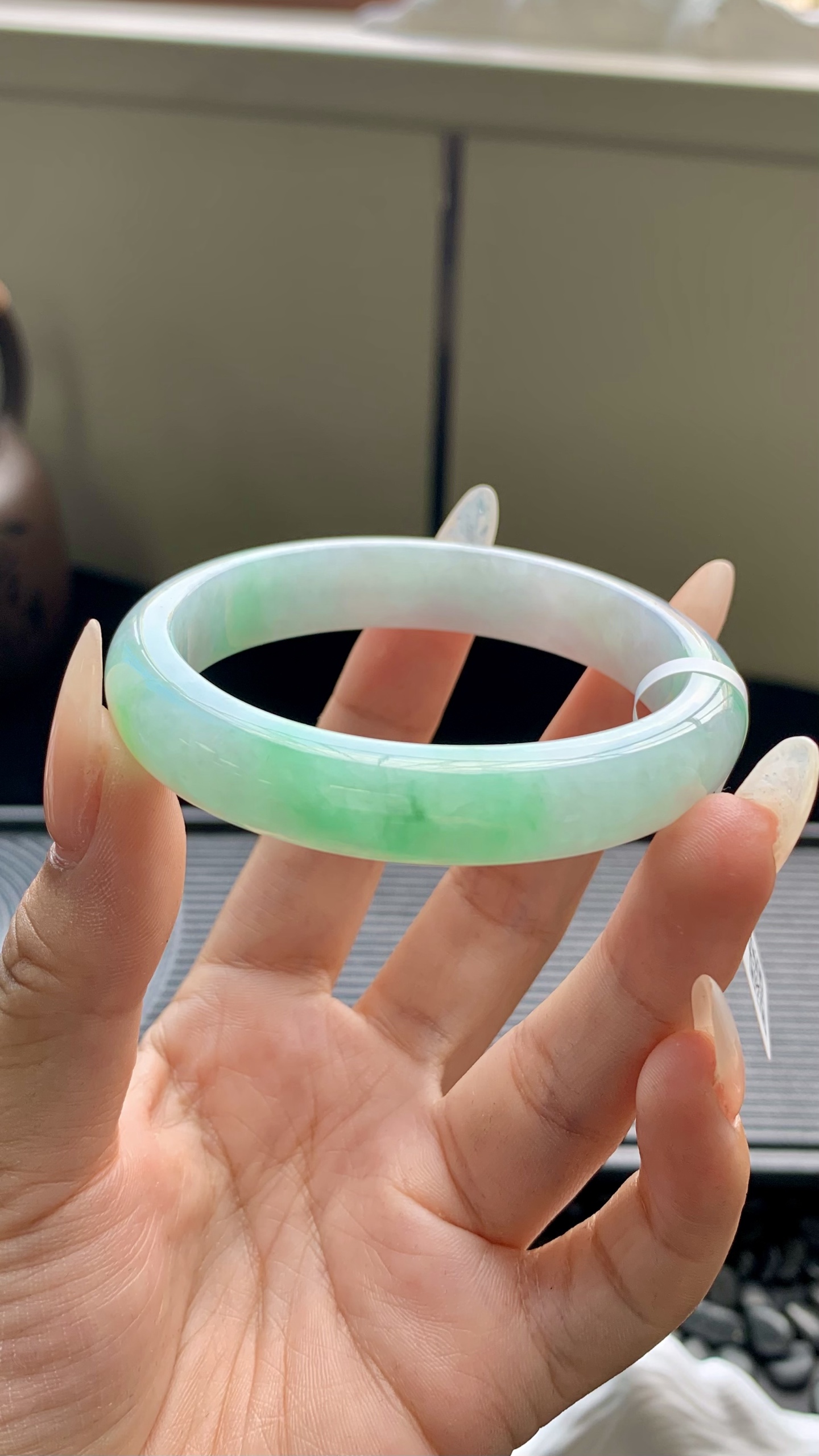 飘绿贵妃成品 HYC-1202 尺寸：53-49-11-7.5