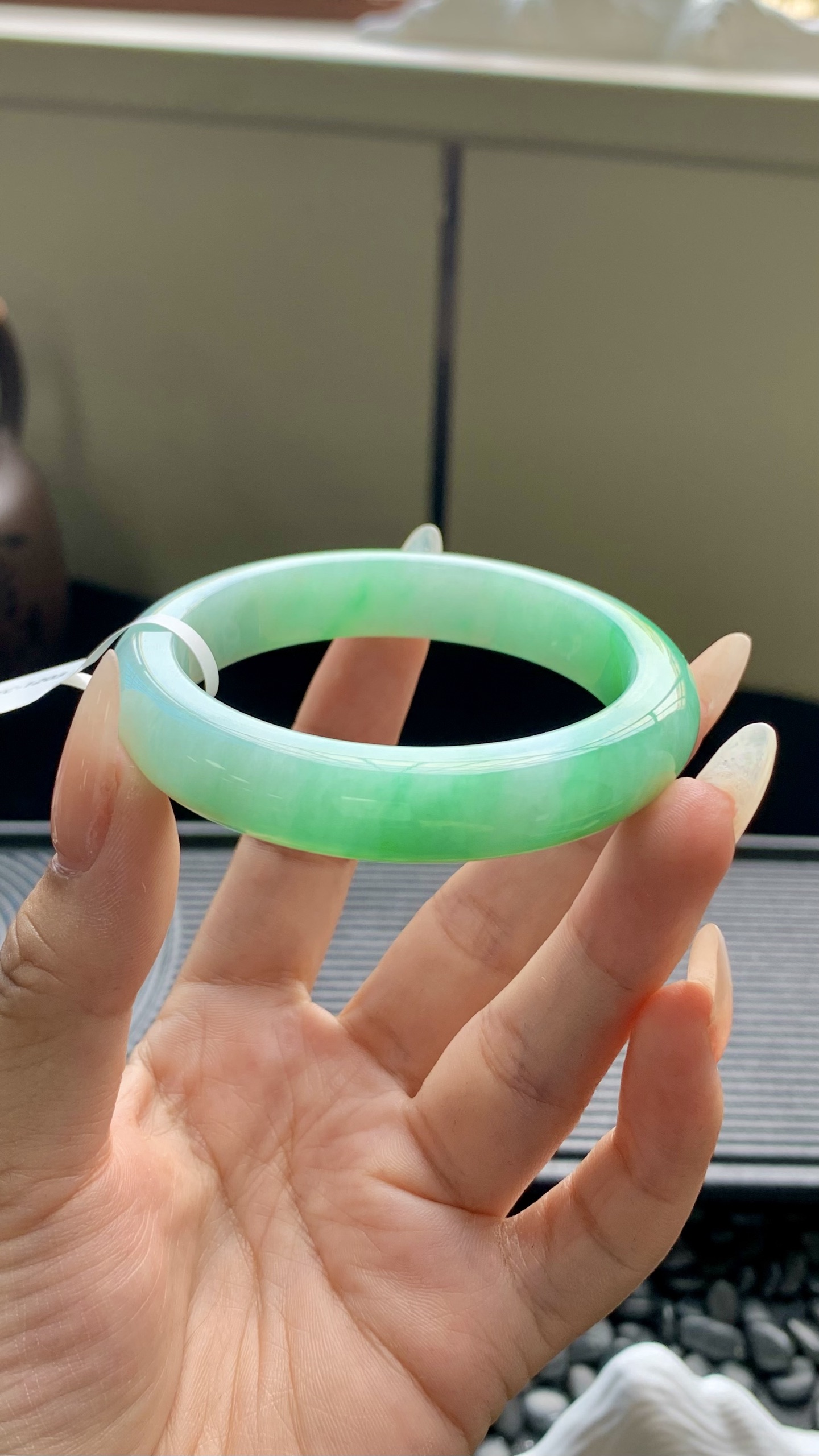 飘绿正圈成品 HYC-1203 尺寸：52-12-9