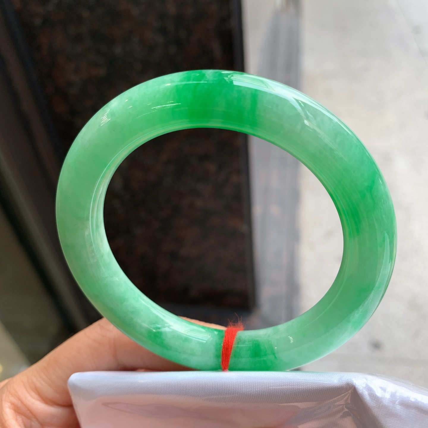 圆条飘绿 无裂 色辣