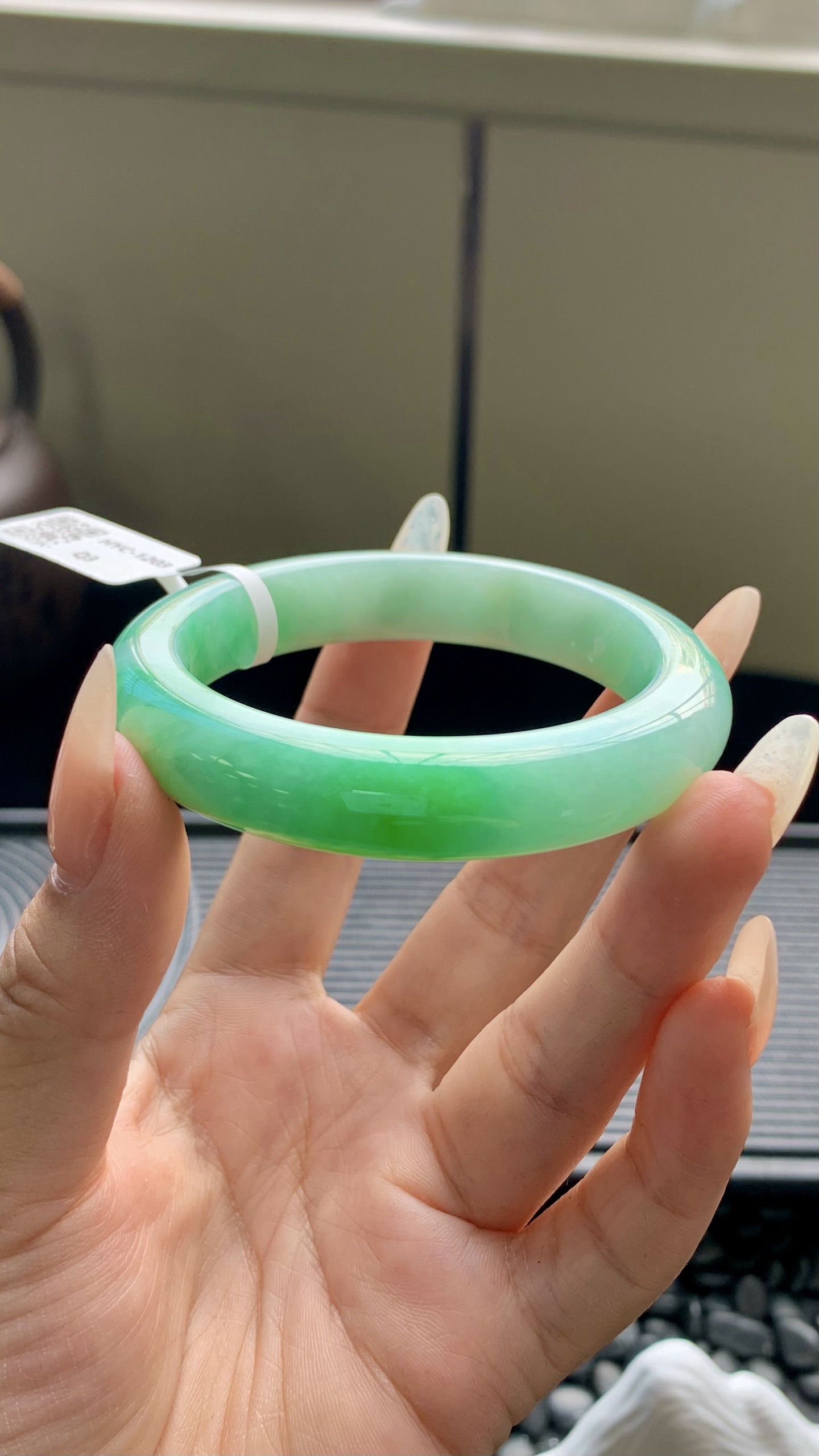 飘绿正圈成品 HYC-1203 尺寸：52-12-9