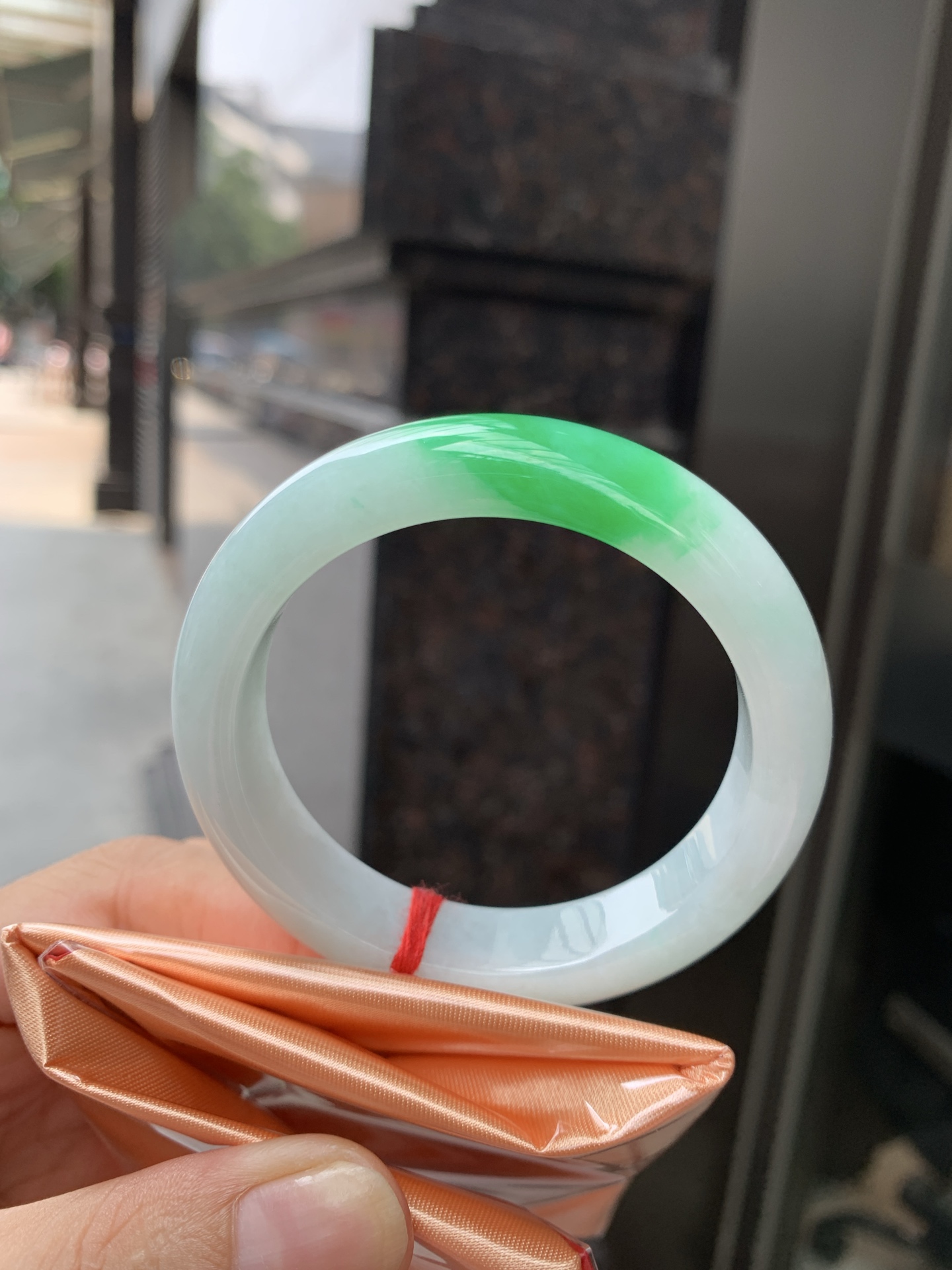 白底青正圈，50.5-7.8-11.8，0908-N1527，打灯细纹，不扣手