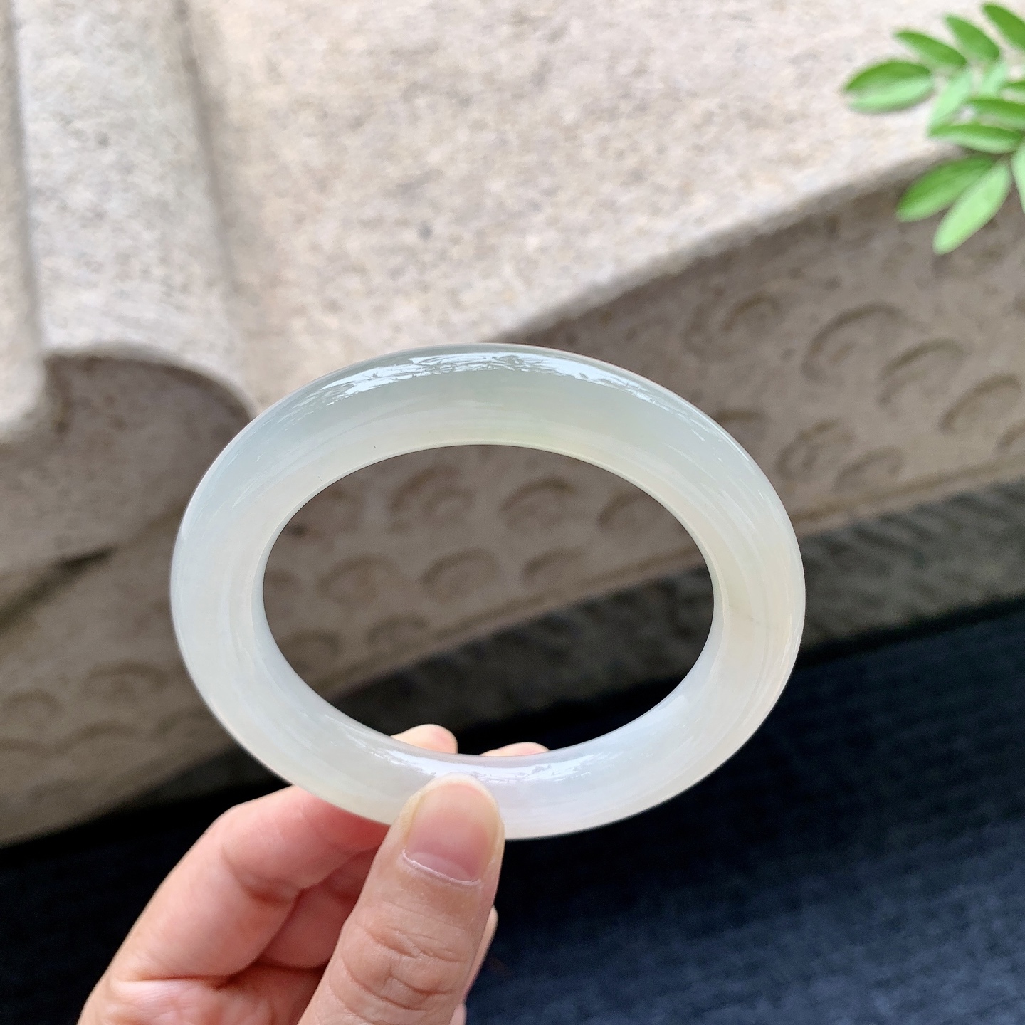 圆条55 56 冰糯黄翡，水润，种老，细腻，打灯有絮线
