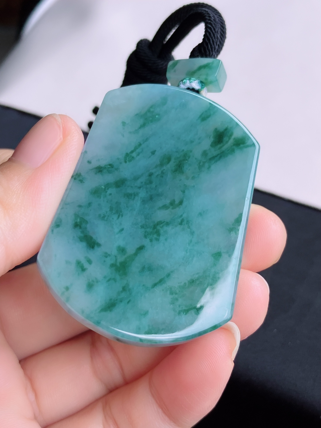 冰飘花平安牌，意境美，自然光实拍
