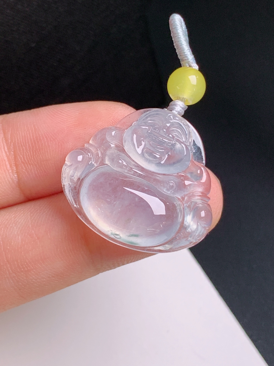 ️ 冰种佛公，通透水灵，笑态温婉，喜乐安康 49