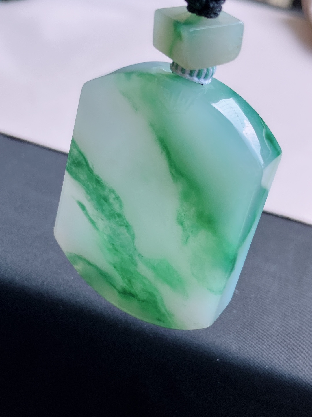 冰飘花平安牌，意境美，自然光实拍