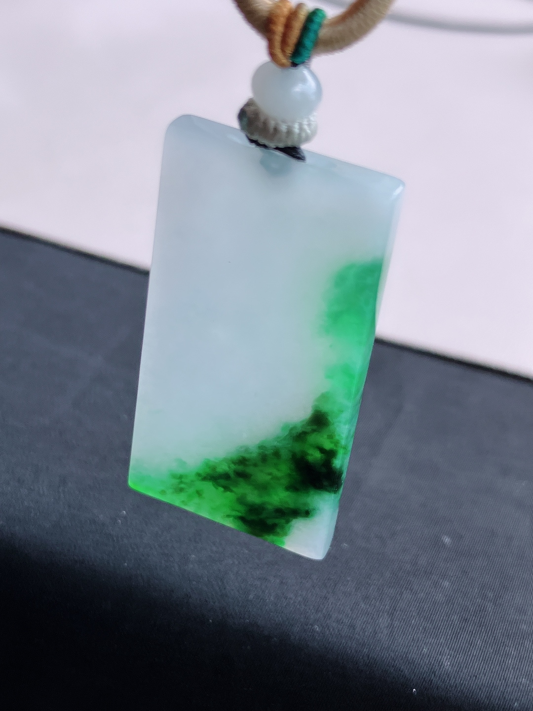 冰飘花平安牌，意境美，自然光实拍