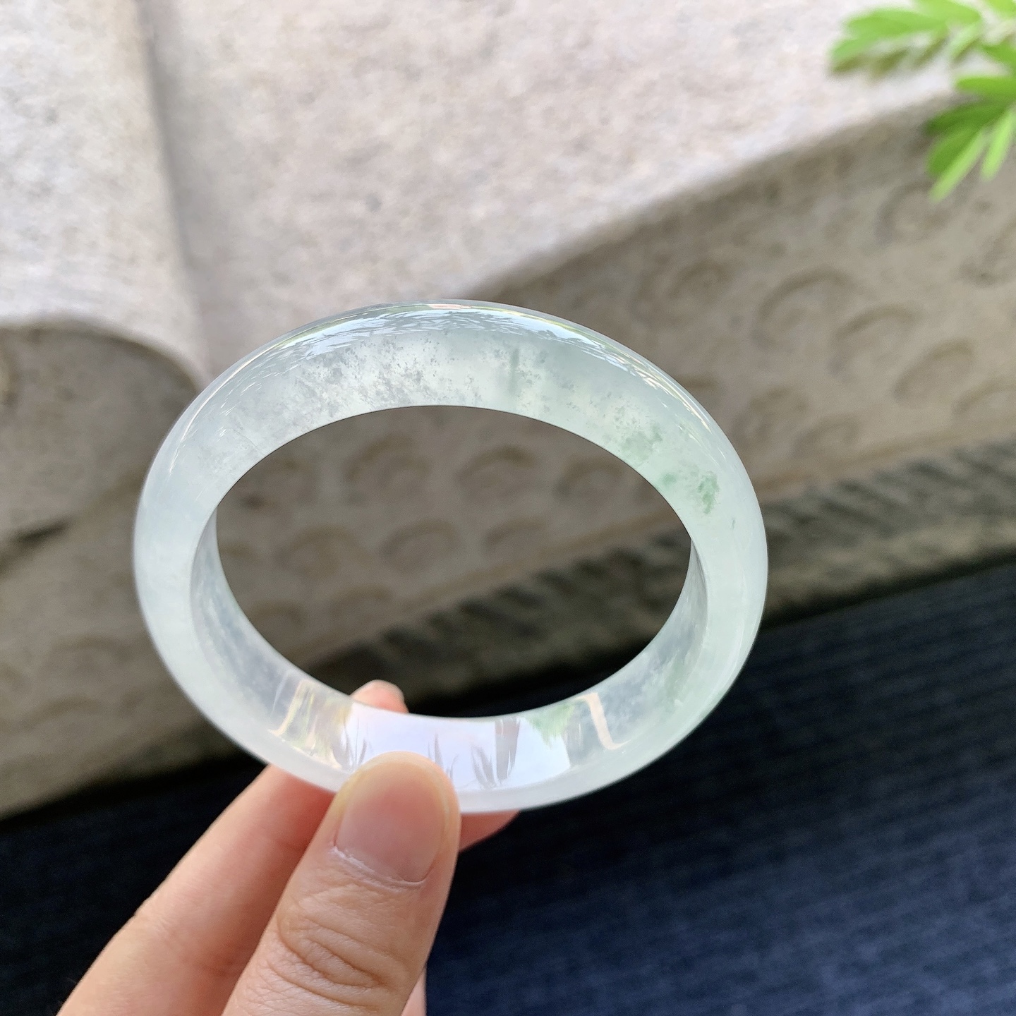 正圈55 56，无裂，清透，水润，种老，细腻