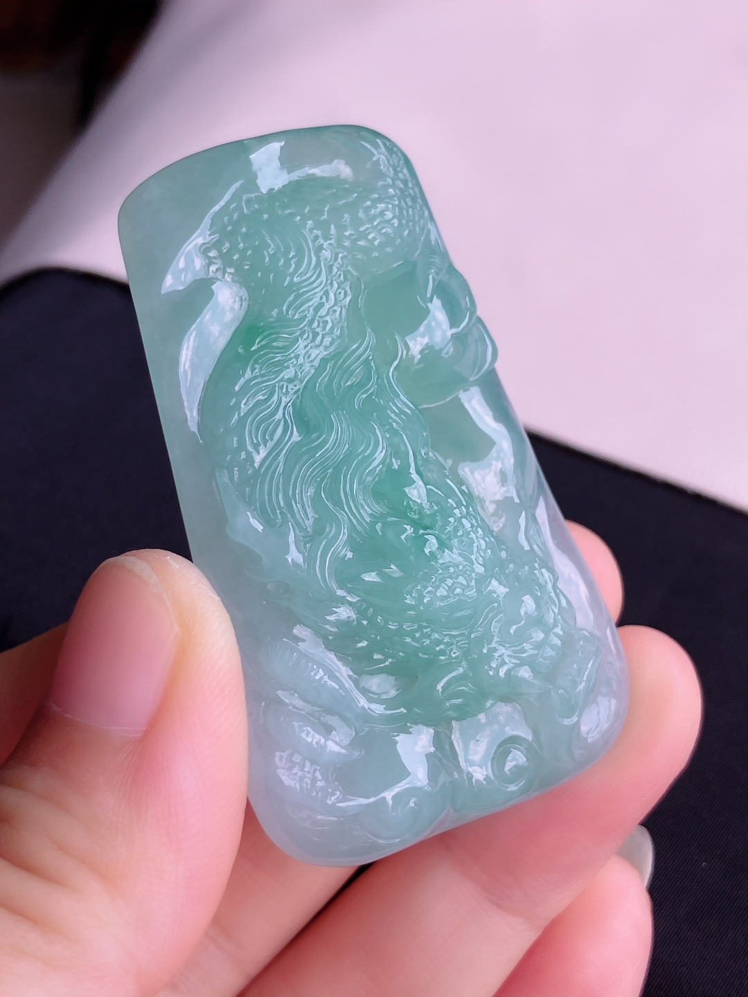 底色大龙牌，栩栩如生，尺寸59.8/36.5/12/自然光实拍