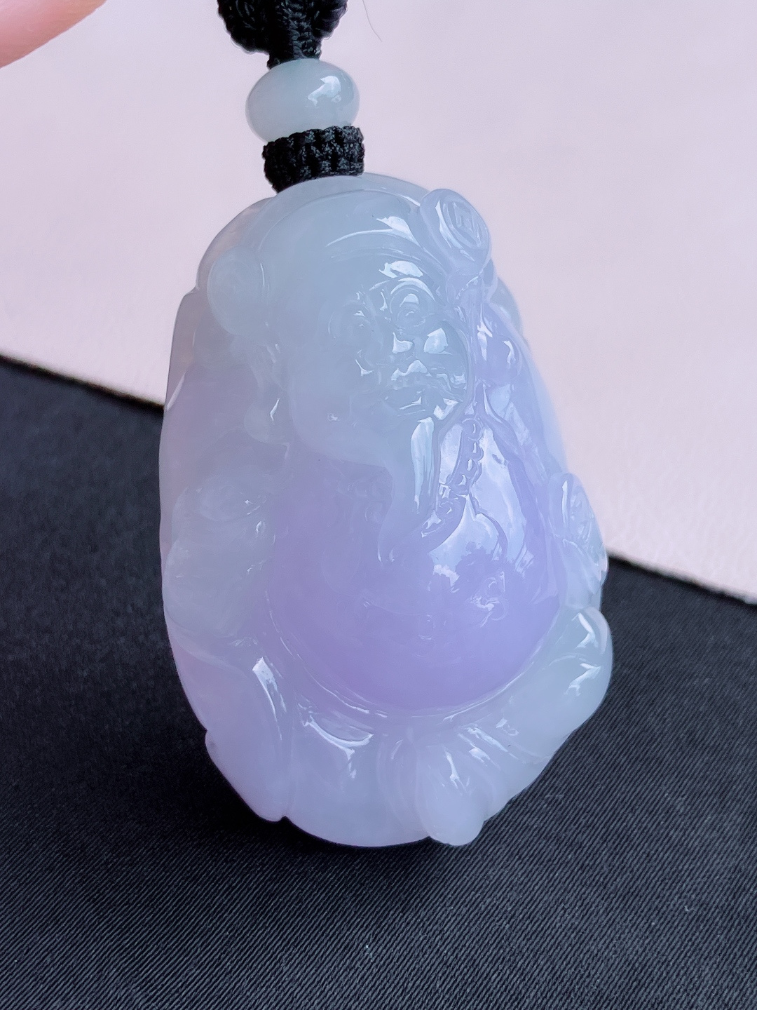 冰粉紫财神到，饱满大气，自然光实拍